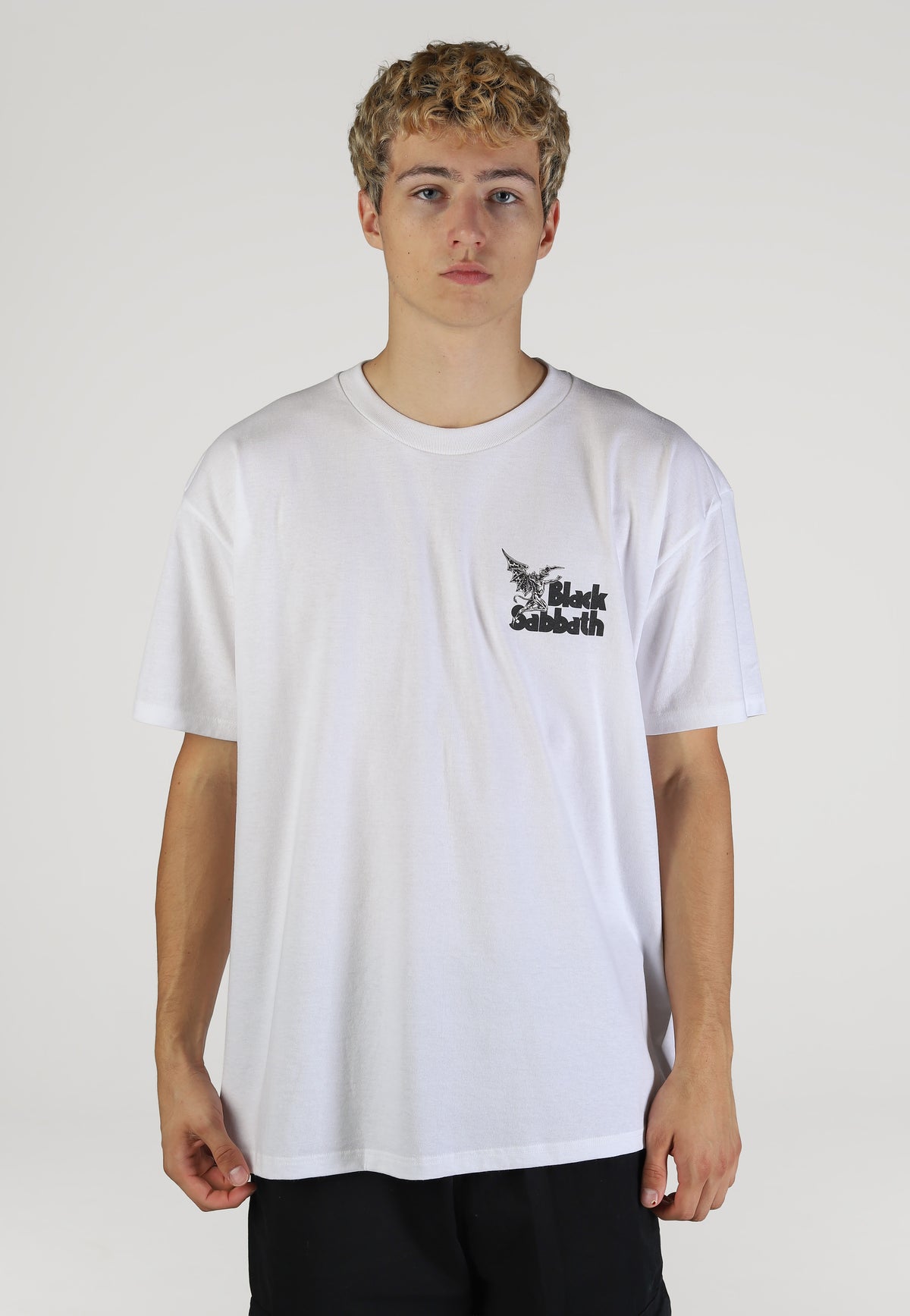 Vans x Black Sabbath Black Sabbath White T-paita | Men-Image