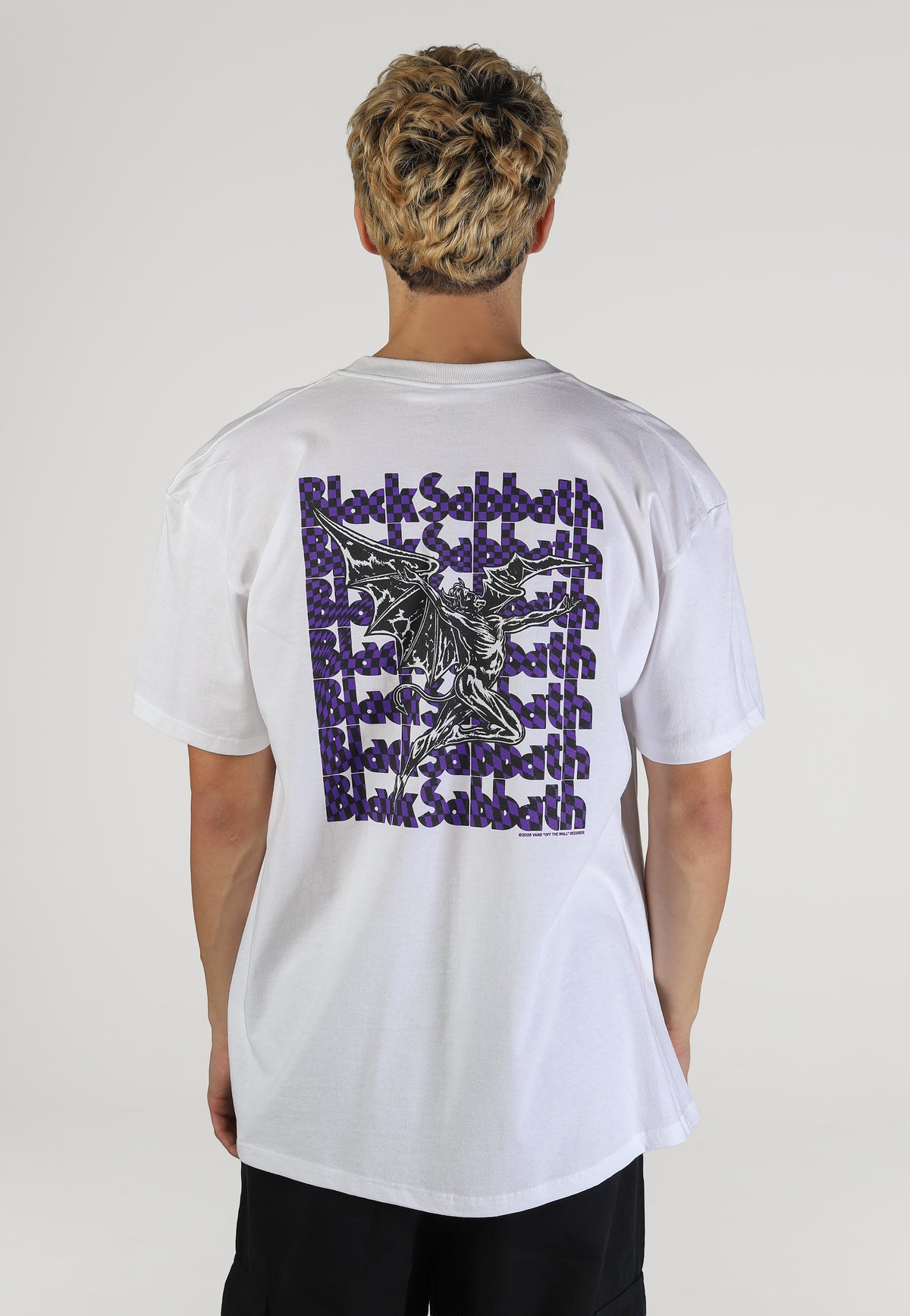 Vans x Black Sabbath Black Sabbath White T-paita | Men-Image