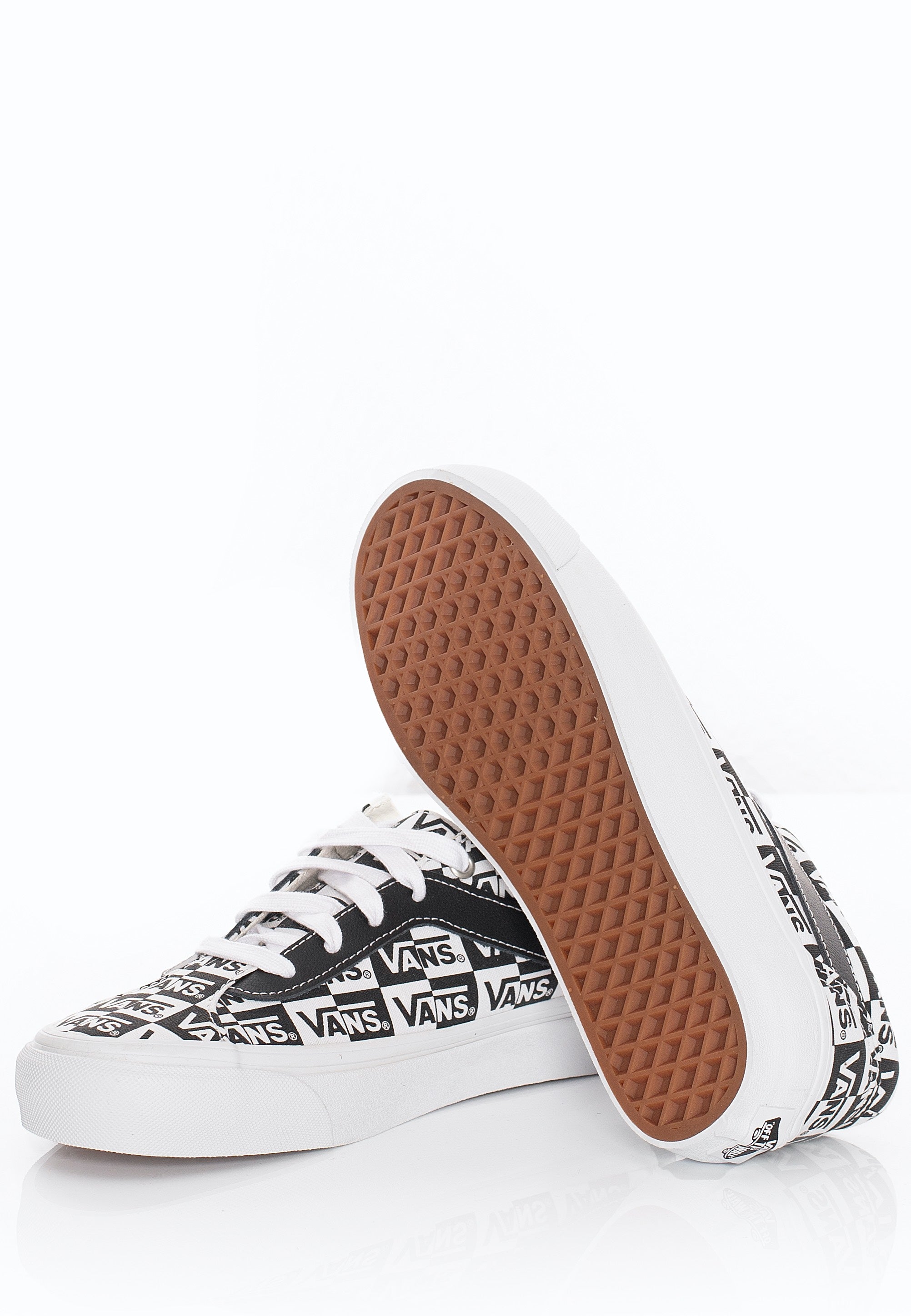 Vans - Bold NI Logo Checker True White/Black - Shoes | Neutral-Image