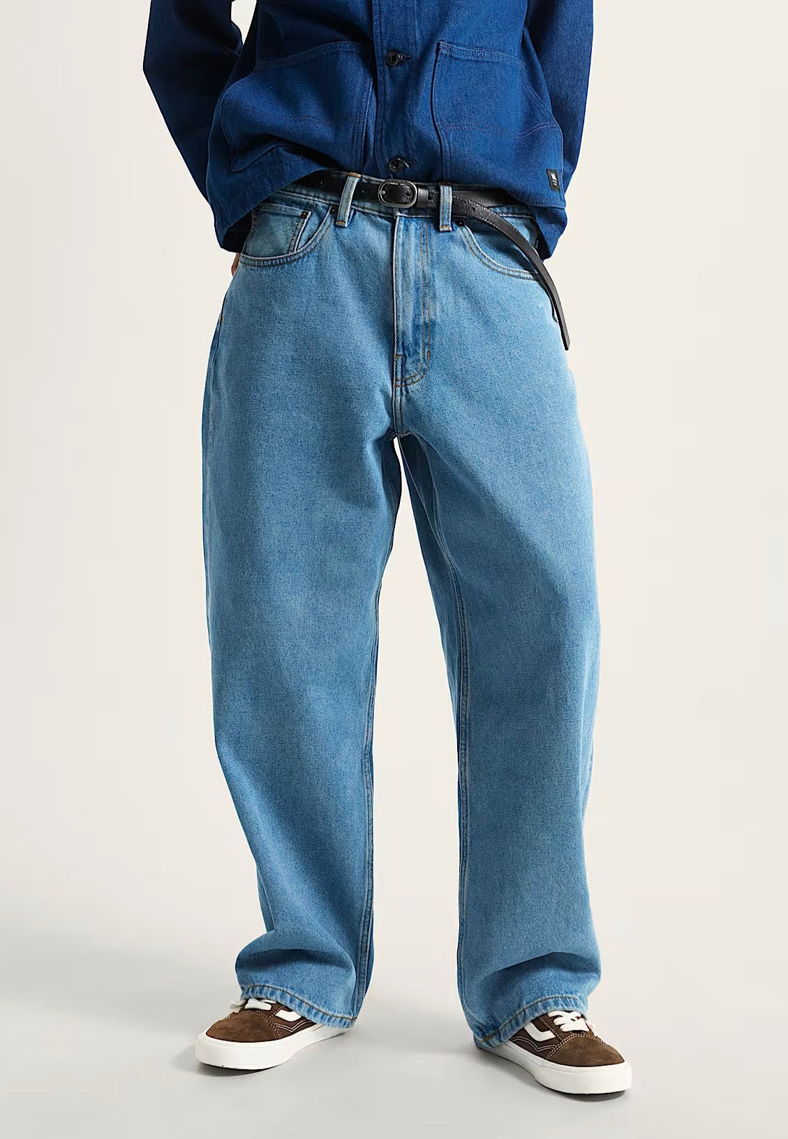 Vans - Check-5 Baggy Stonewash/Blue - Jeans | Men-Image