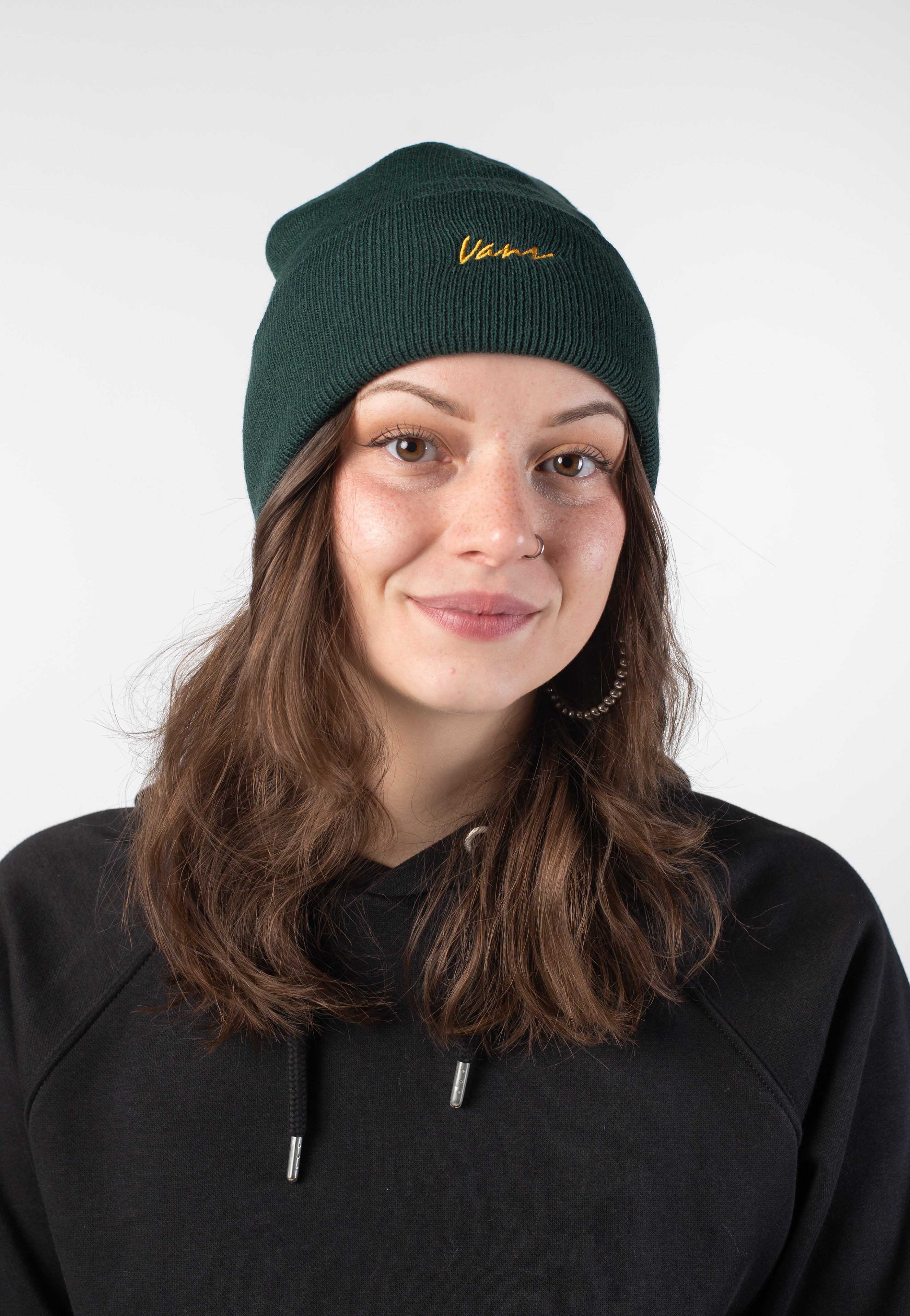 Vans - Classic Script Tall Cuff Dried Kelp - Beanie | Neutral-Image