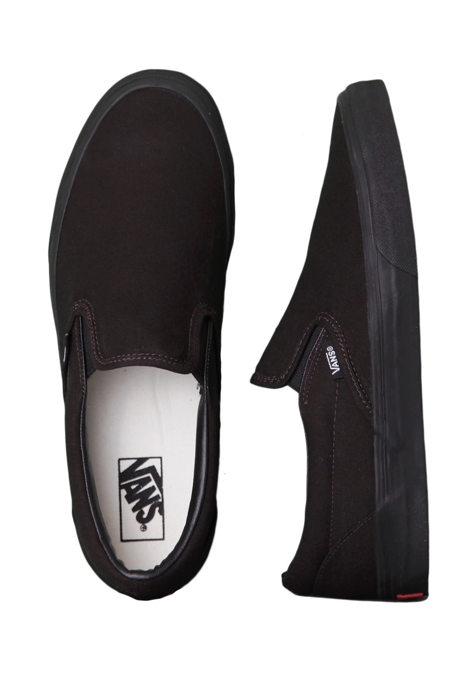Vans - Classic Slip-On Black/Black - Shoes | Neutral-Image