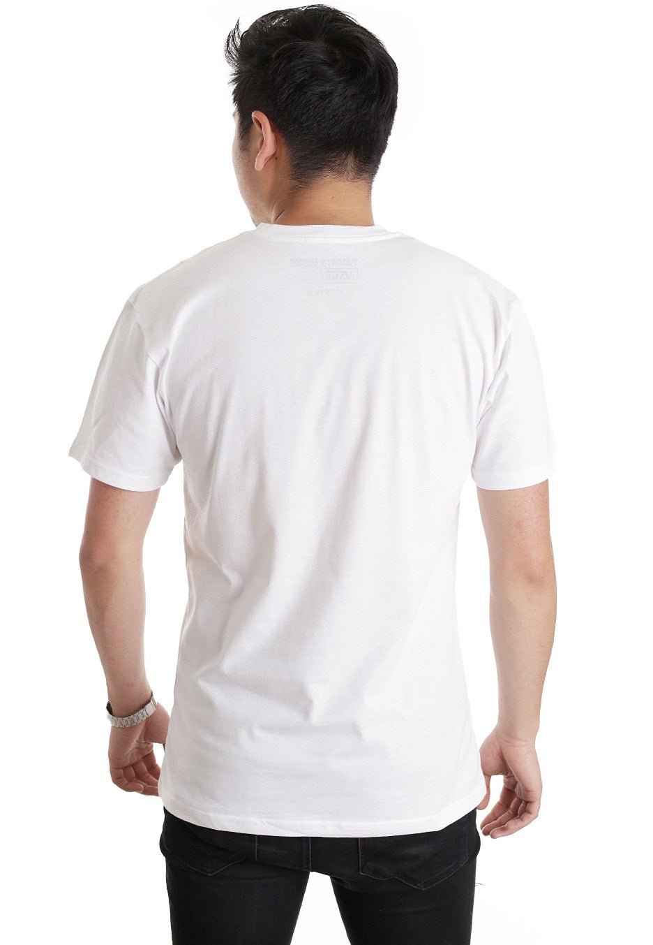 Vans - Full Patch White/Black - T-Shirt | Men-Image