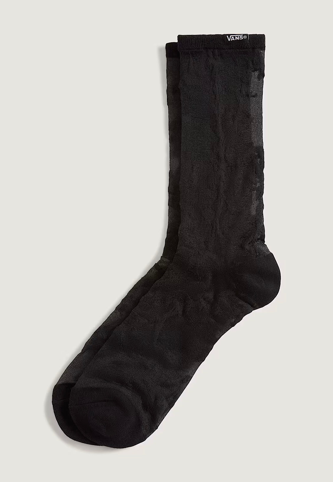 Vans - Hazy Sheer Crew Black - Socks | Neutral-Image