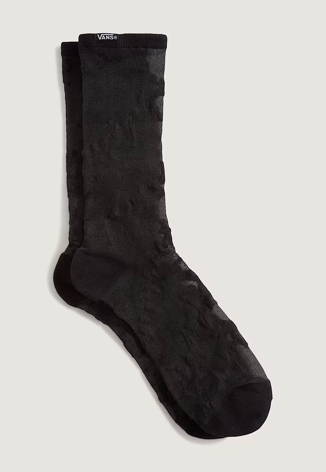 Vans - Hazy Sheer Crew Black - Socks | Neutral-Image
