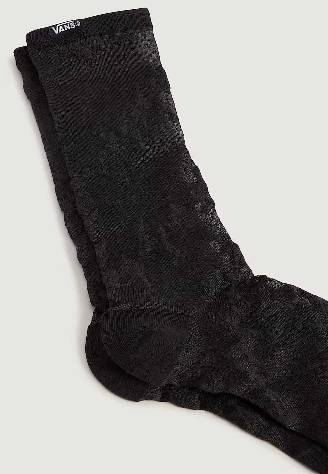 Vans - Hazy Sheer Crew Black - Socks | Neutral-Image