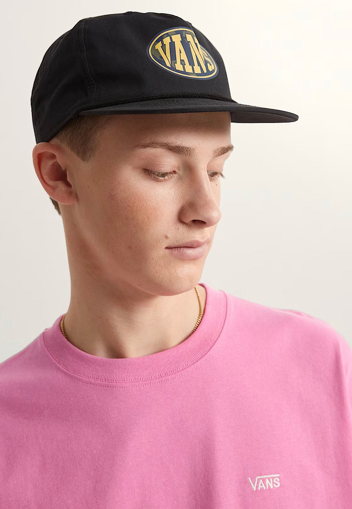 Vans - Left Chest II Loose Pink Fizz - T-Shirt | Men-Image