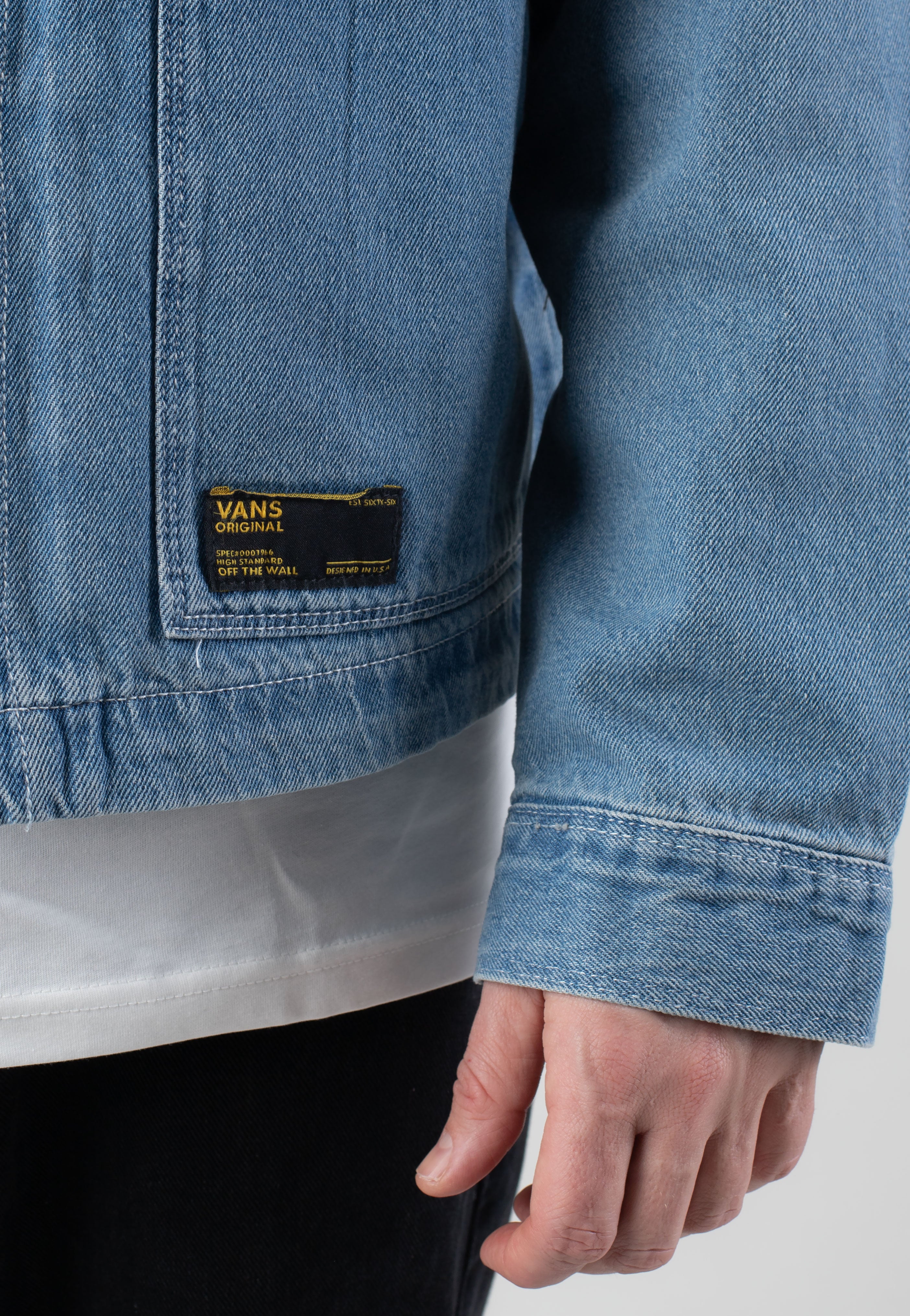 Vans - McAvoy Denim Station Stonewash/Blue - Jeans Jacket | Men-Image