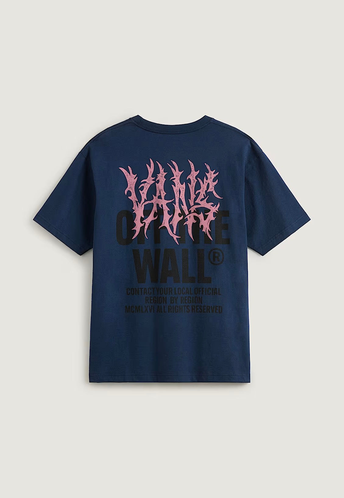 Vans - Metal Wall Navy - T-Shirt | Men-Image