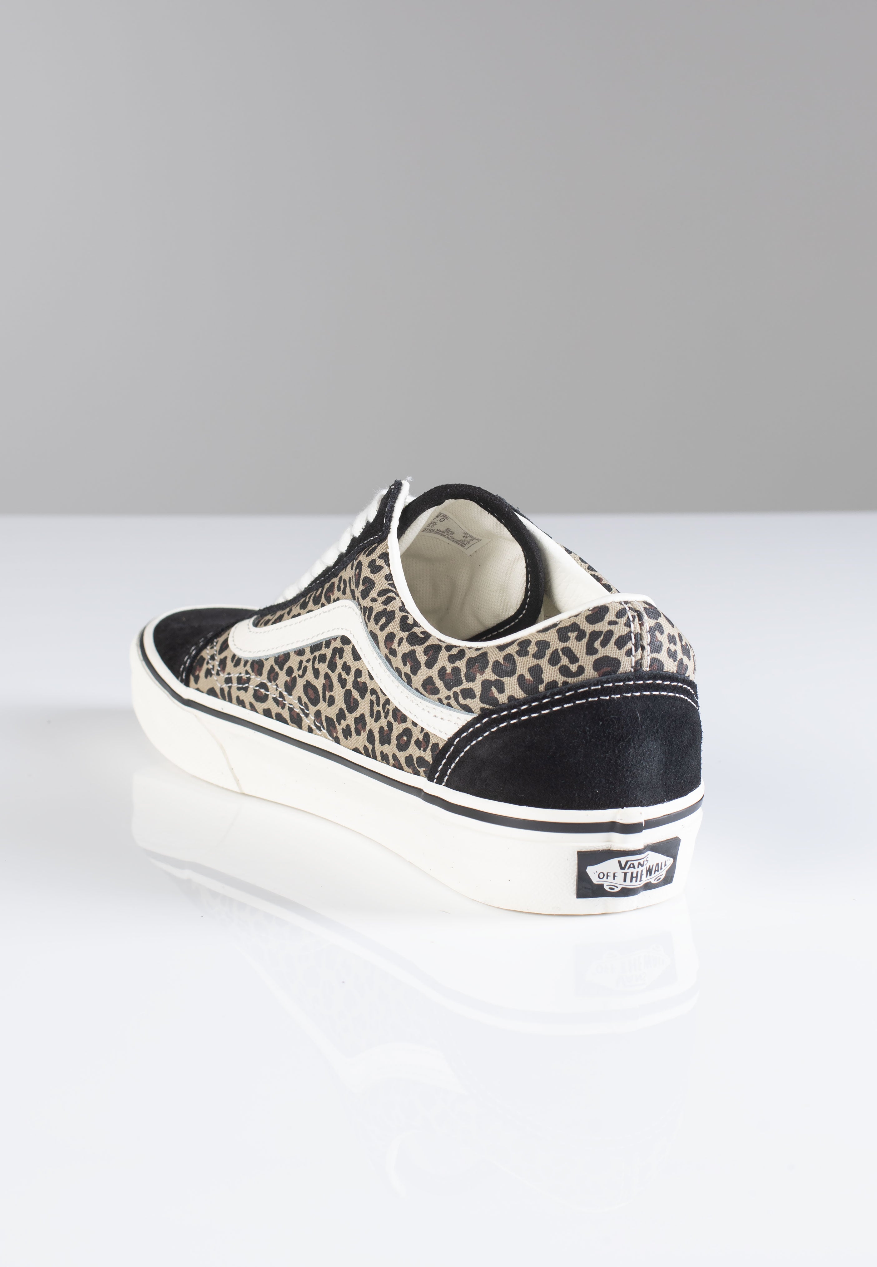 Vans - Old Skool Black/Leopard - Girl Shoes | Women-Image