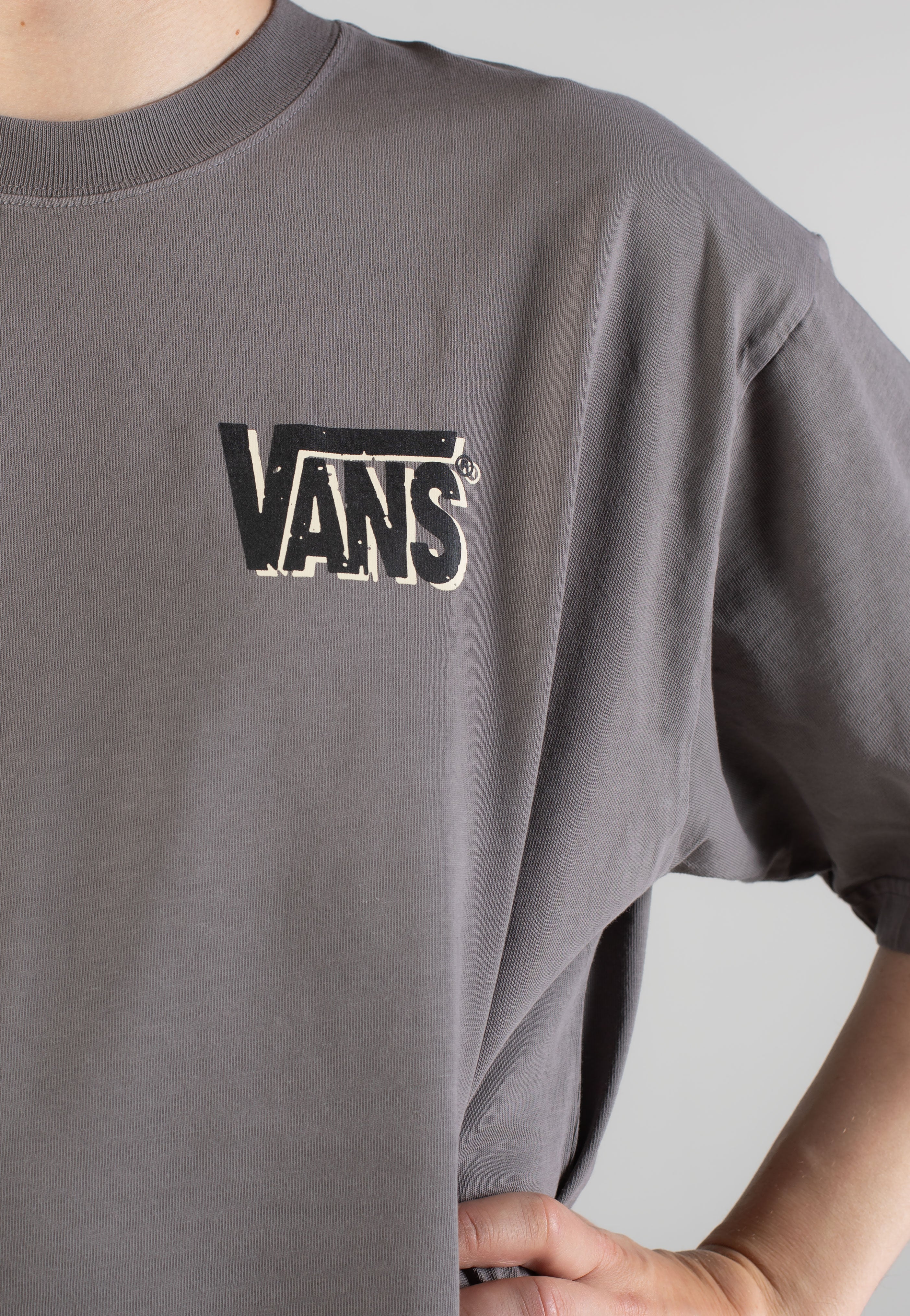 Vans - MTE Warp Check Nine Iron - T-Shirt | Men-Image