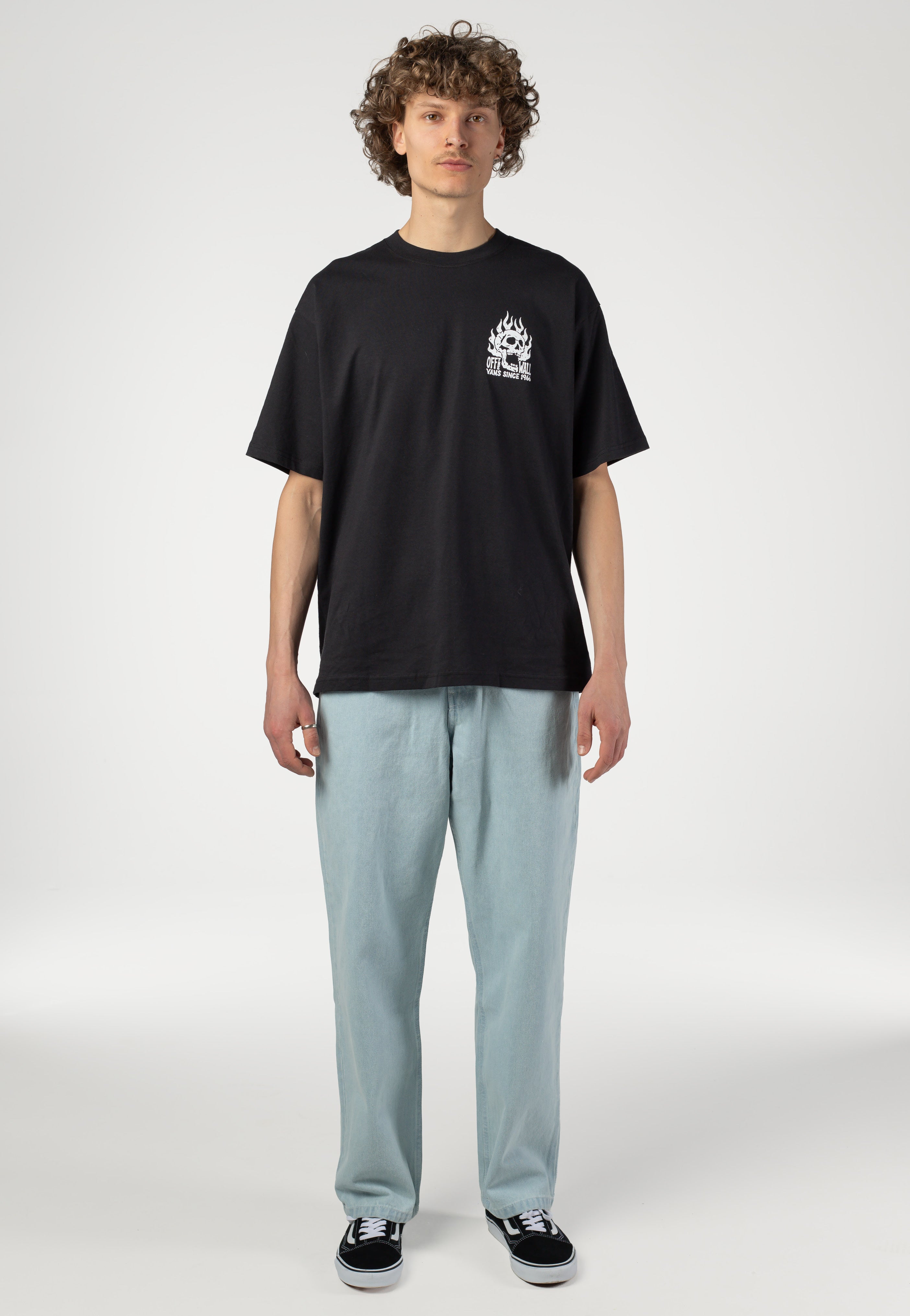 Vans - Off The Wall Fever Black - T-Shirt | Men-Image