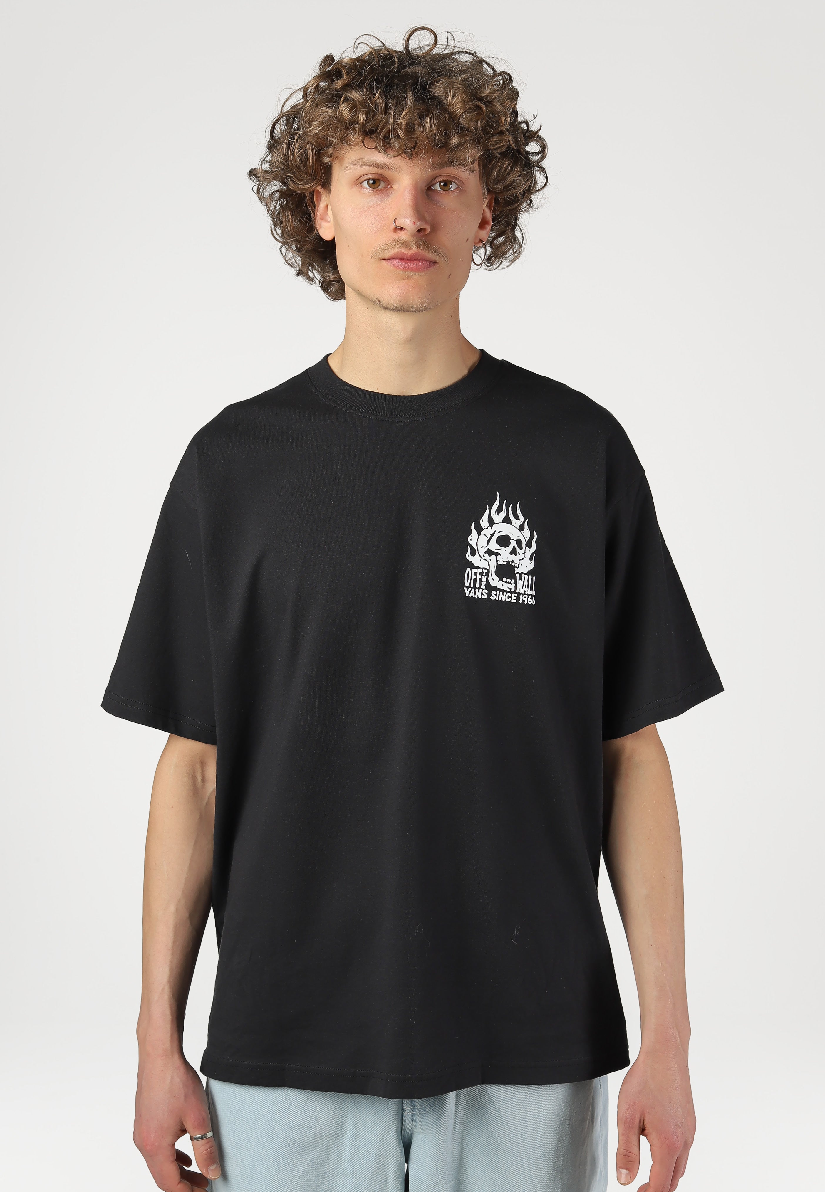 Vans - Off The Wall Fever Black - T-Shirt | Men-Image