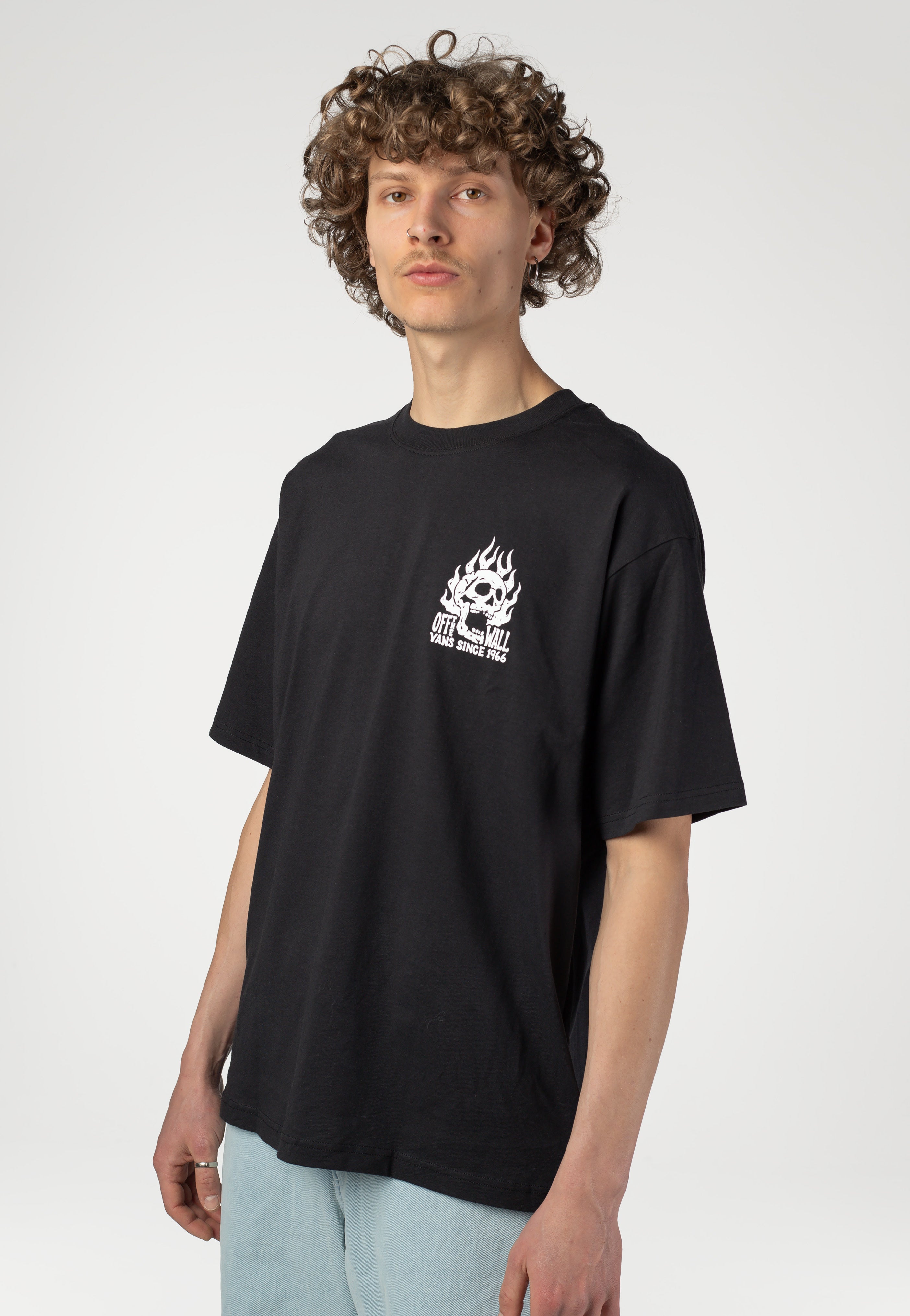 Vans - Off The Wall Fever Black - T-Shirt | Men-Image