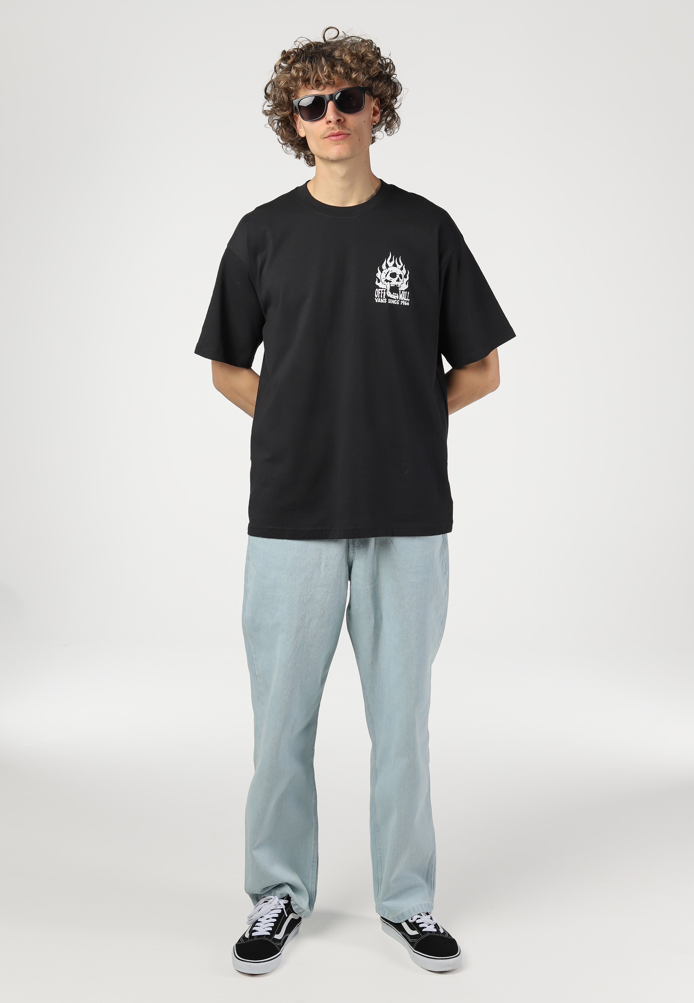 Vans - Off The Wall Fever Black - T-Shirt | Men-Image