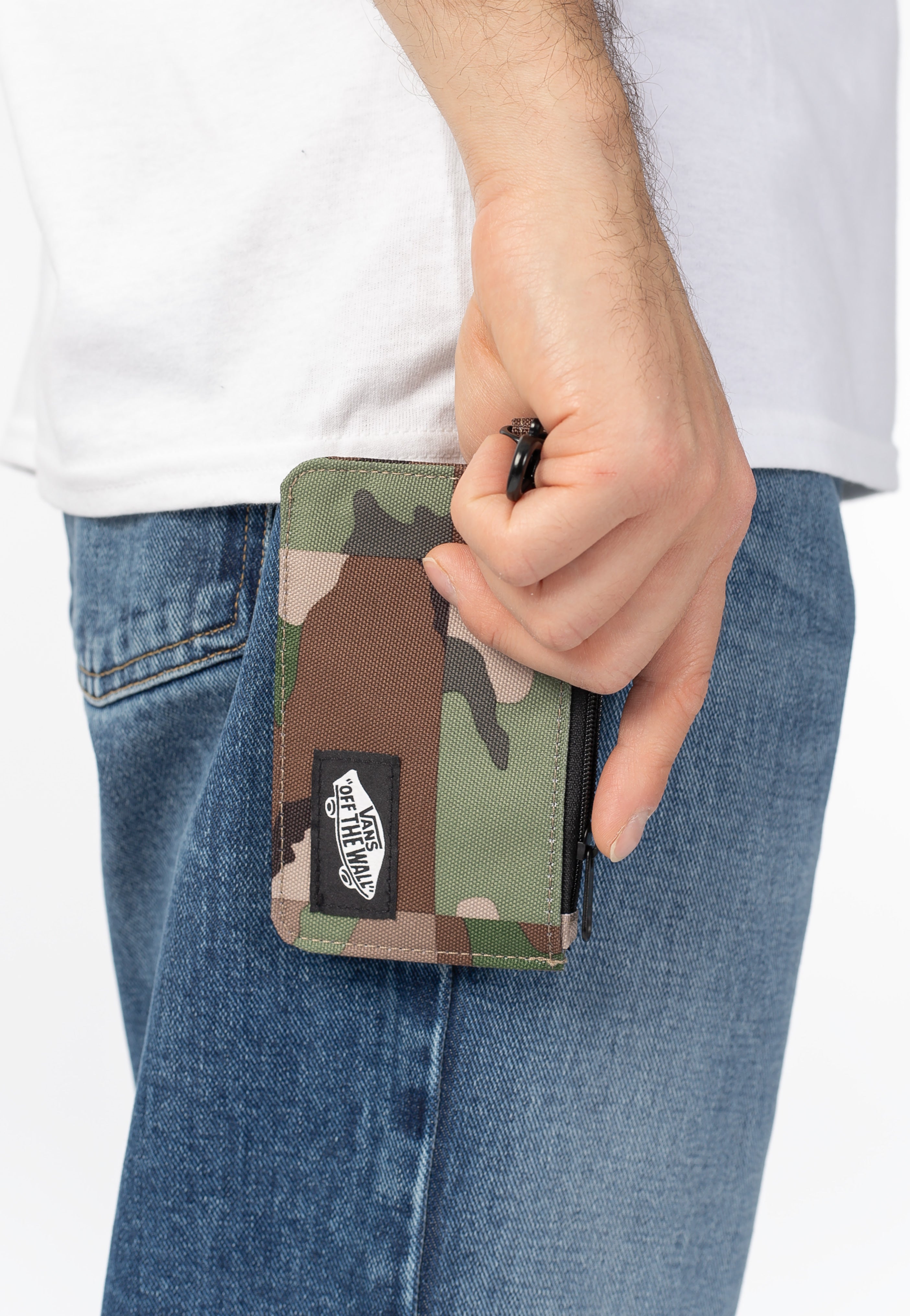 Vans - Off The Wall Zip Aluminum - Wallet | Neutral-Image