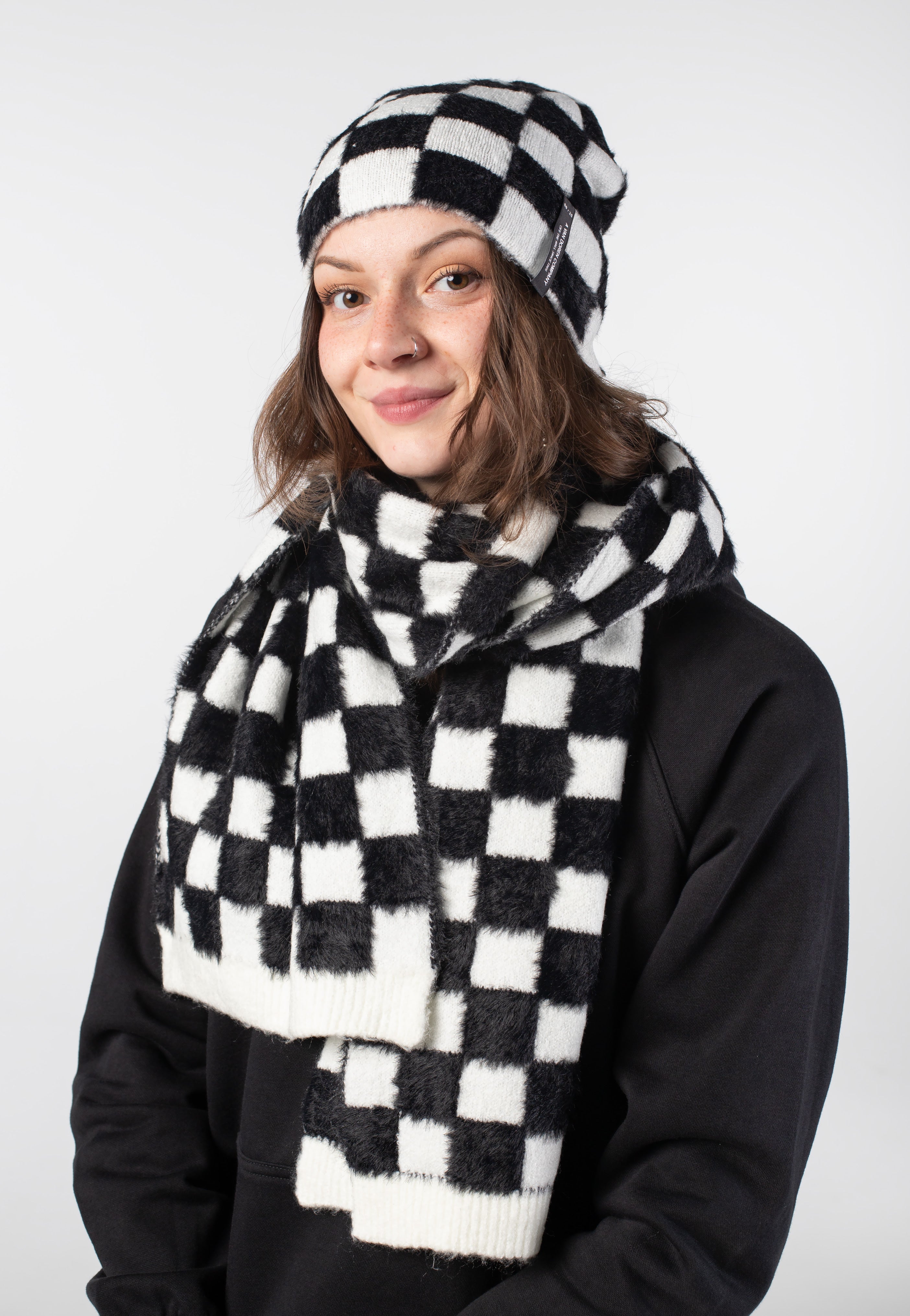 Vans - Off The Wall Black/White - Scarf | Neutral-Image