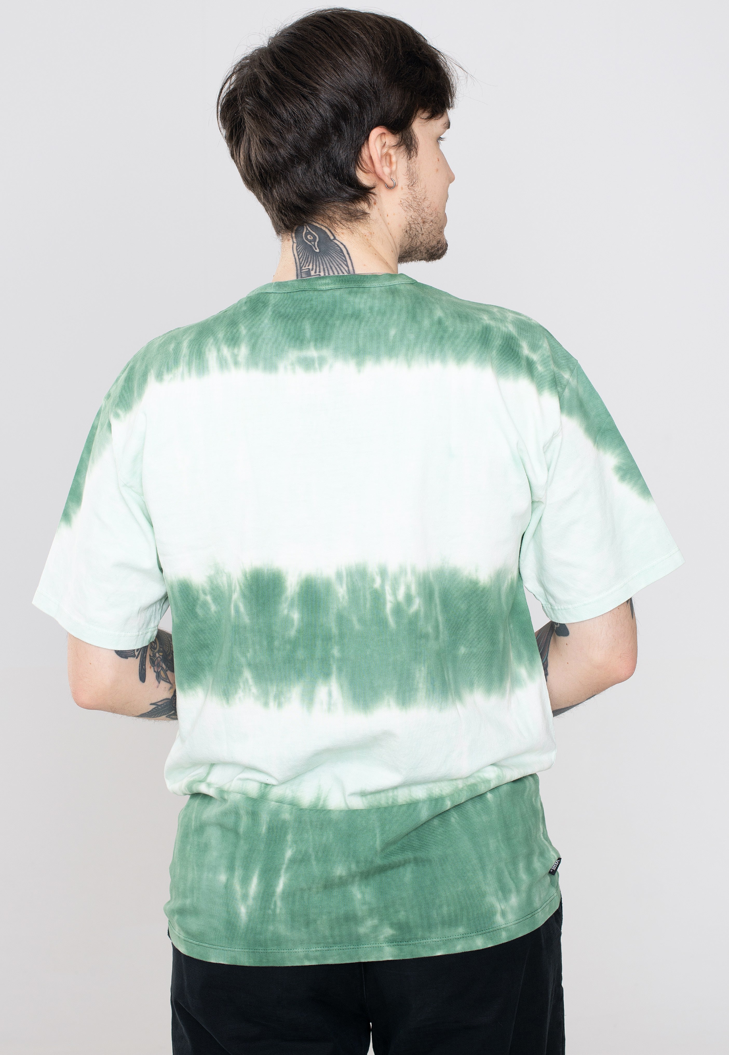 Vans - Off The Wall Stripe Tie Dye Clearly Aqua - T-Shirt | Men-Image