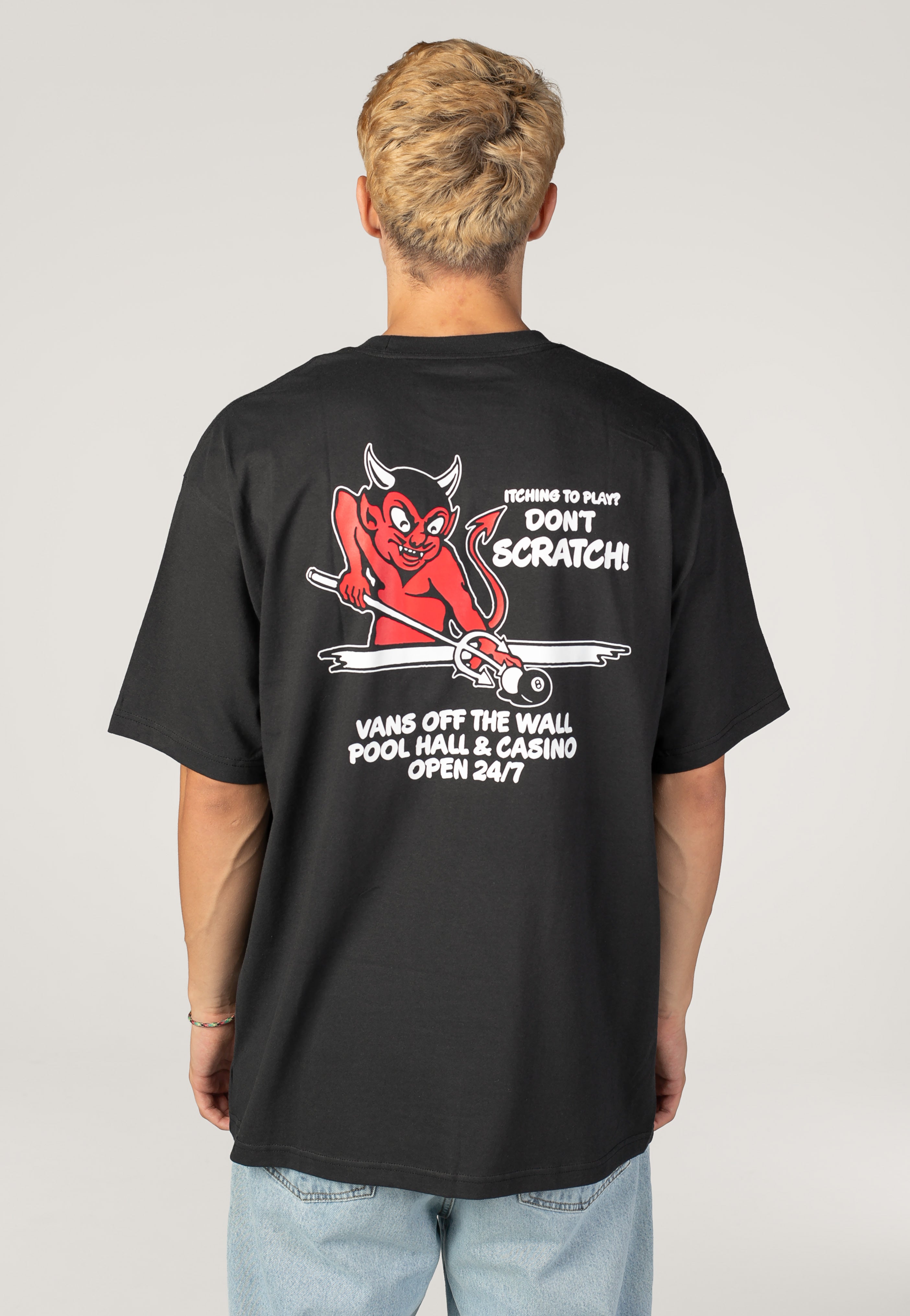 Vans - Old Scratch Black - T-Shirt | Men-Image