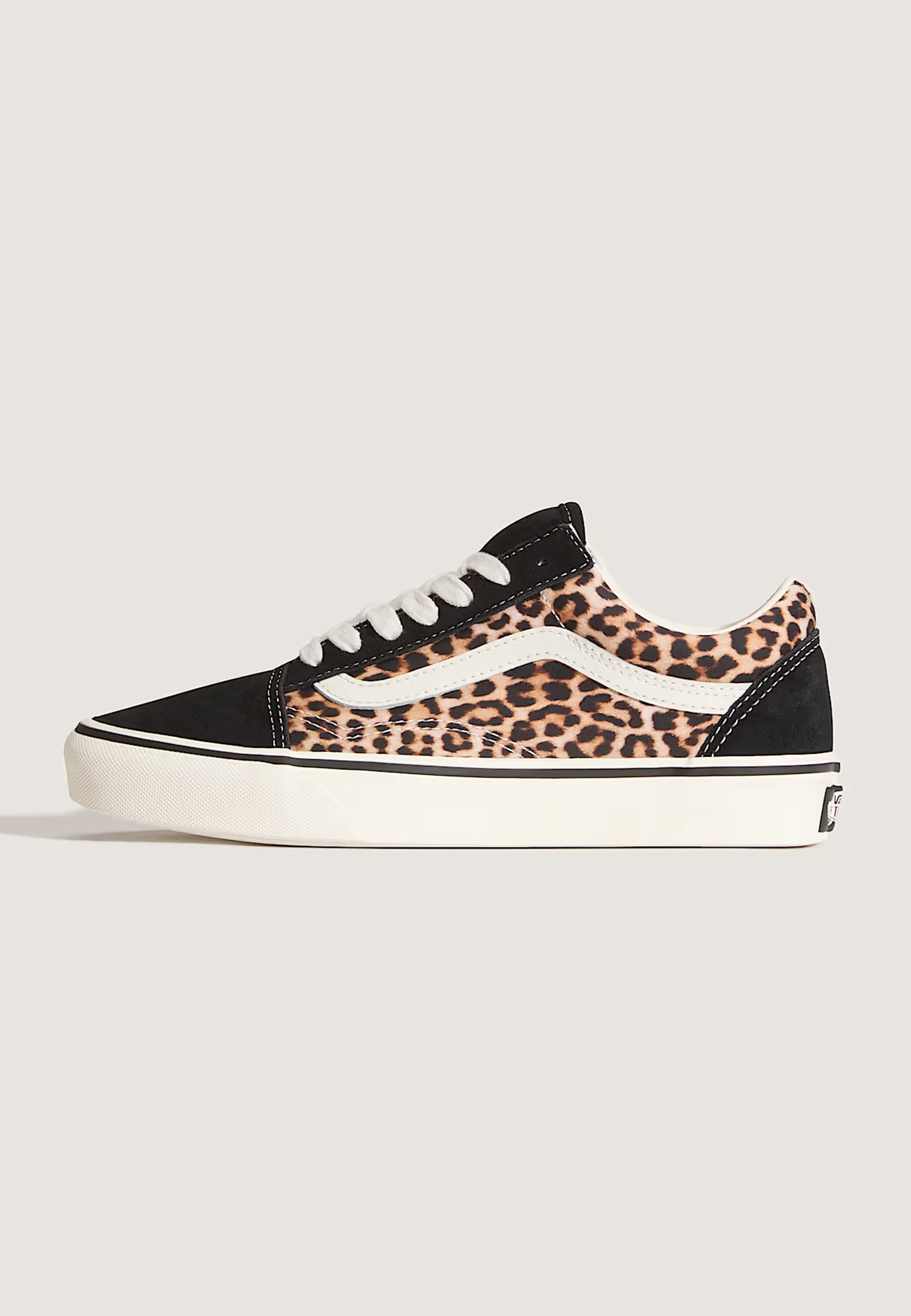 Vans - Old Skool Black/Leopard - Girl Shoes | Women-Image