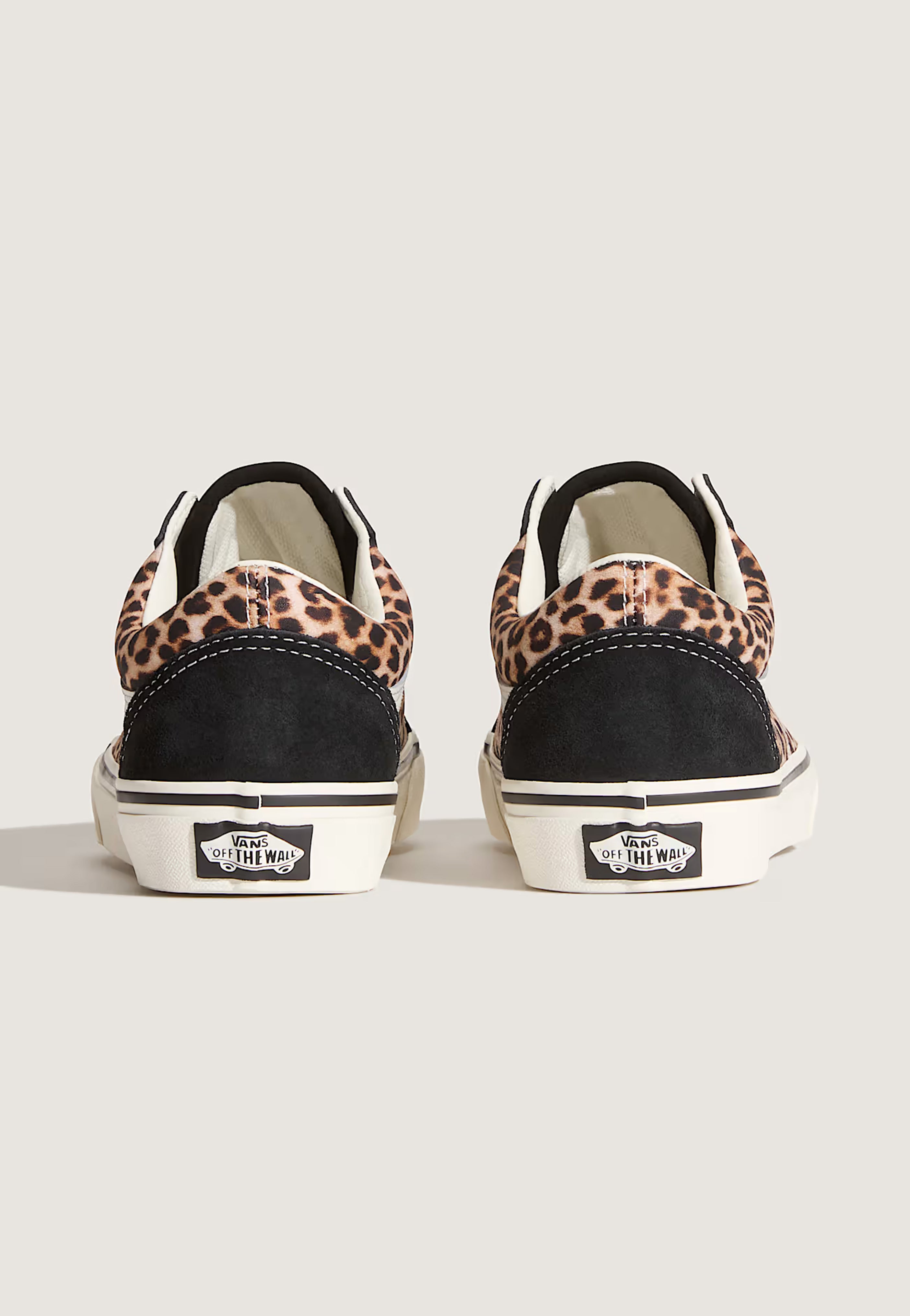 Vans - Old Skool Black/Leopard - Girl Shoes | Women-Image