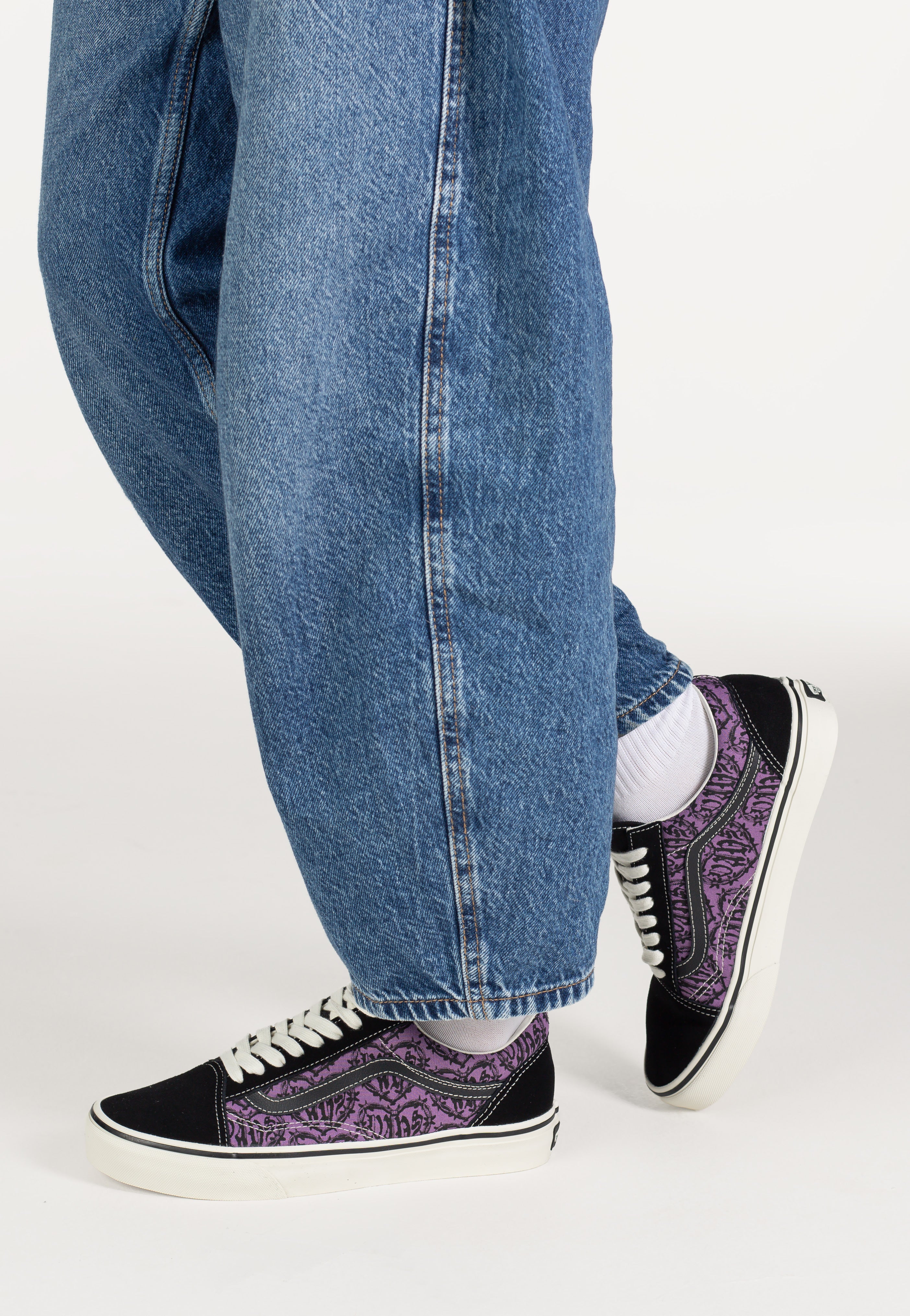 Vans - Old Skool Black/Purple - Shoes | Women-Image