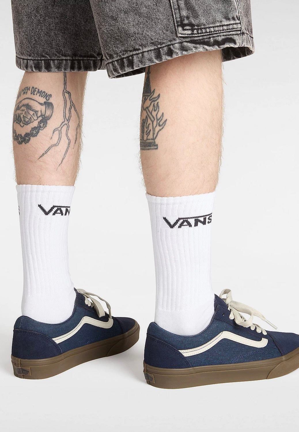 Vans - Old Skool Heavy Canvas Navy - Shoes | Men-Image