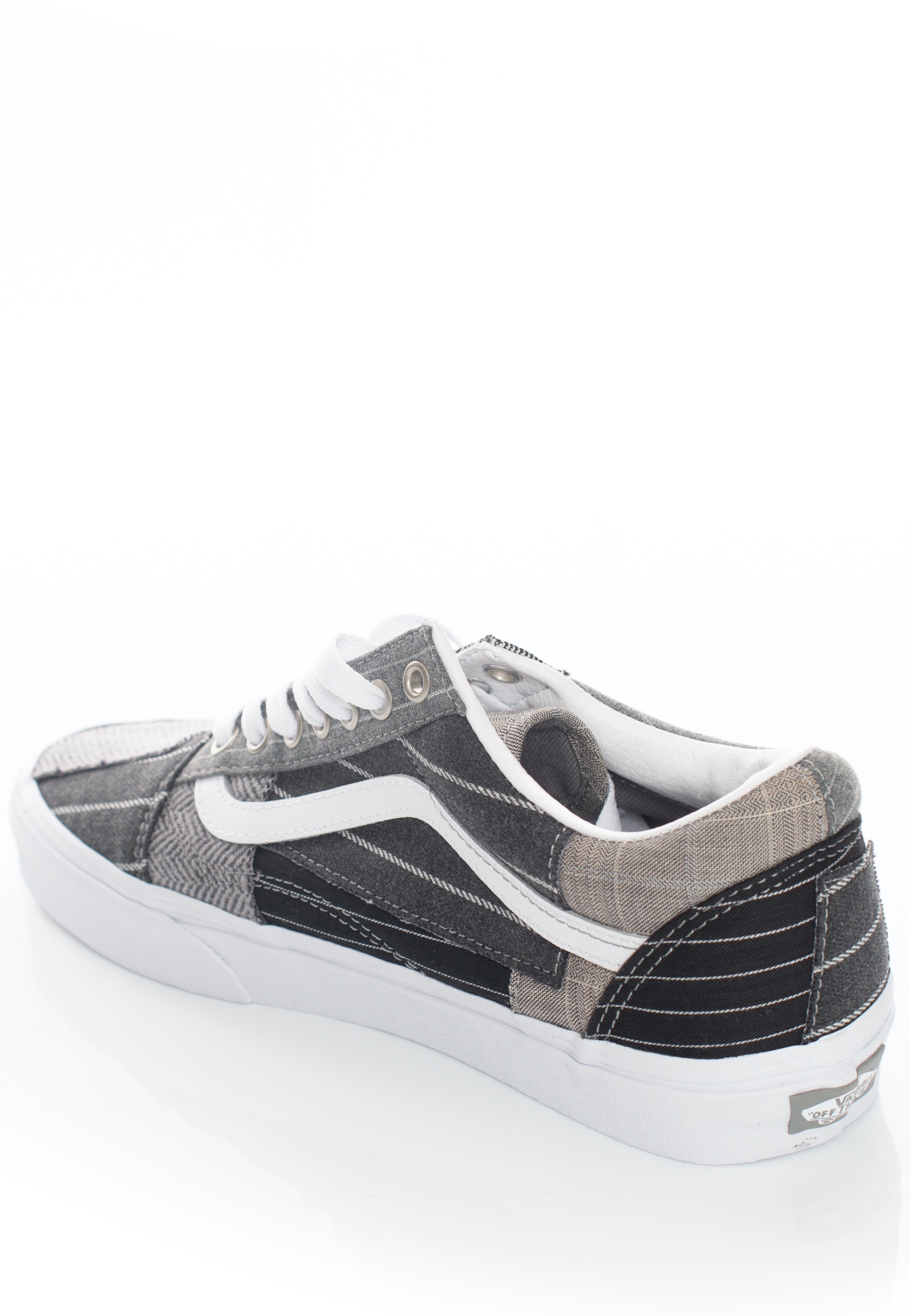 Vans - Old Skool Patchwork Conference Call Suiting Grey - Shoes | Neutral-Image