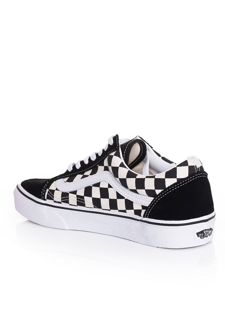 Vans - Old Skool (Primary Check) Black/White - Shoes | Neutral-Image
