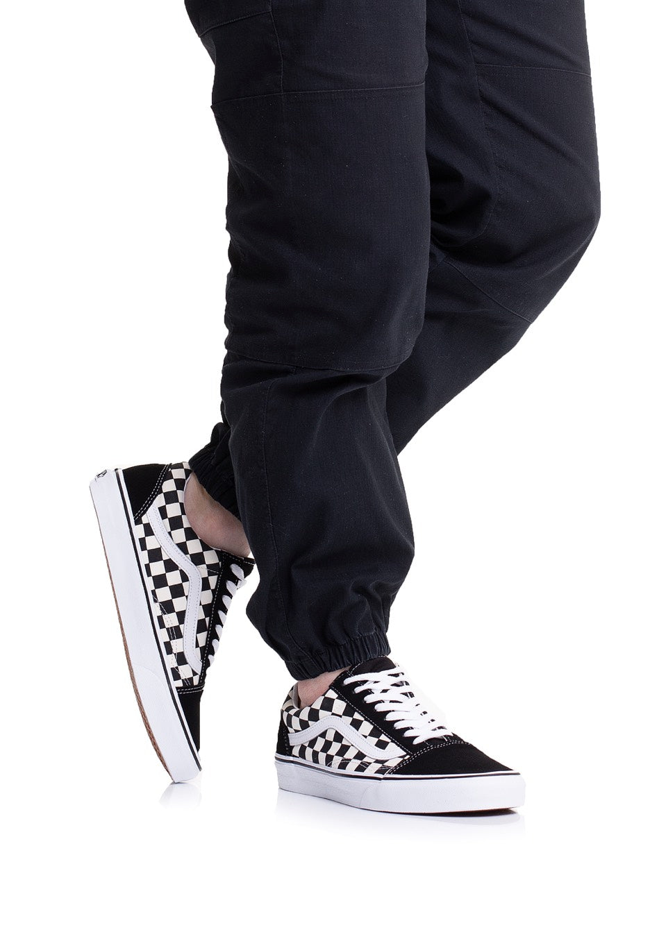 Vans - Old Skool (Primary Check) Black/White - Shoes | Neutral-Image