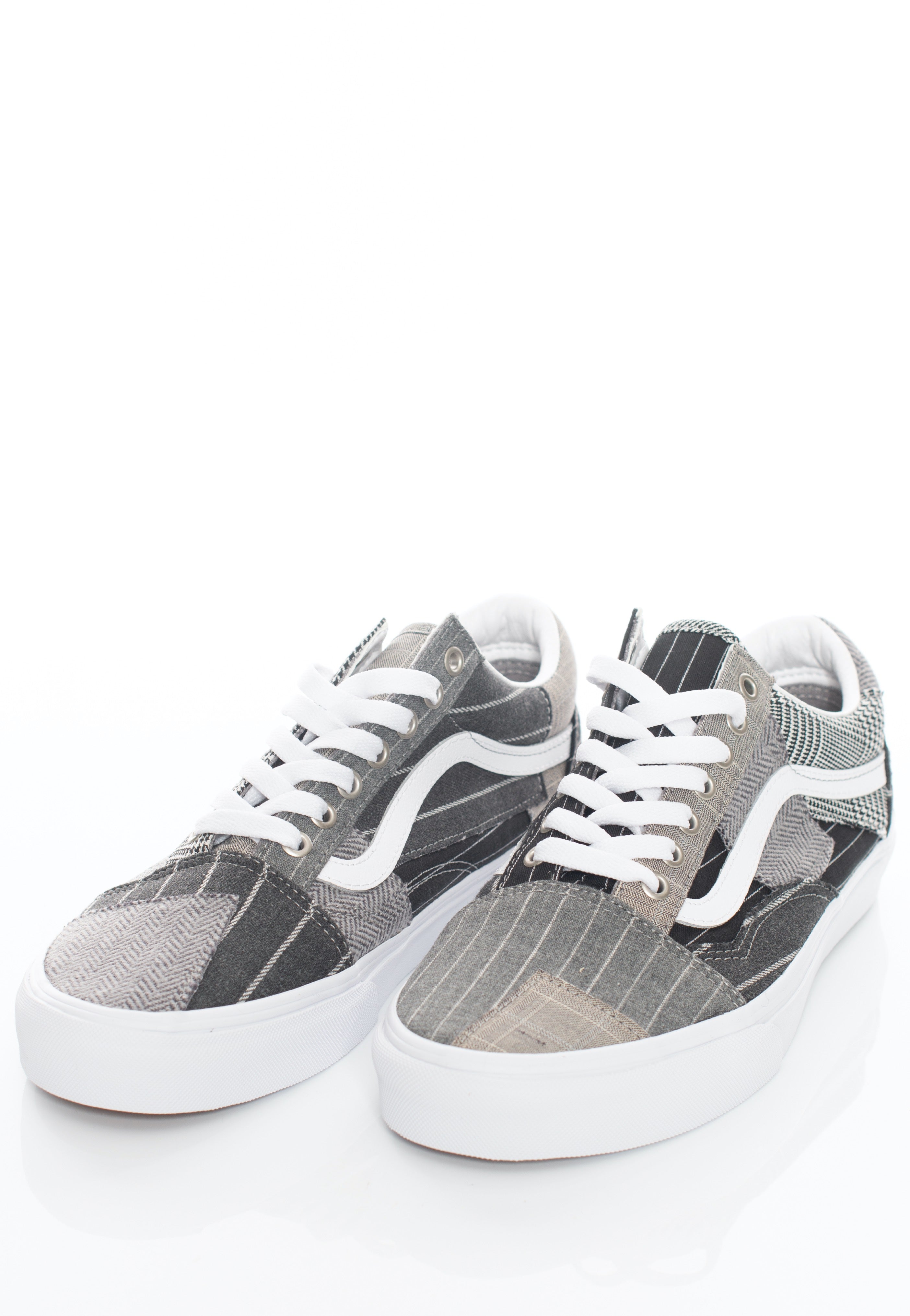 Vans - Old Skool Patchwork Conference Call Suiting Grey - Shoes | Neutral-Image