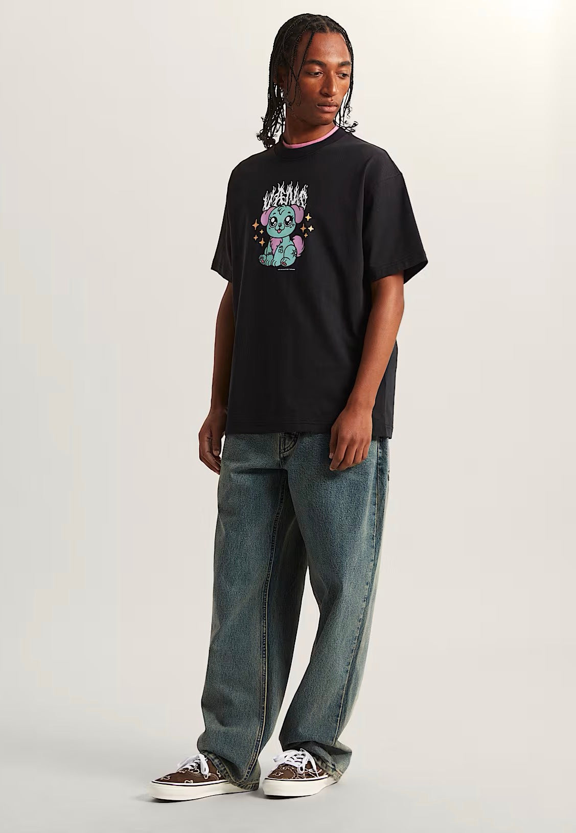 Vans - Puppy Loose Black - T-Shirt | Men-Image