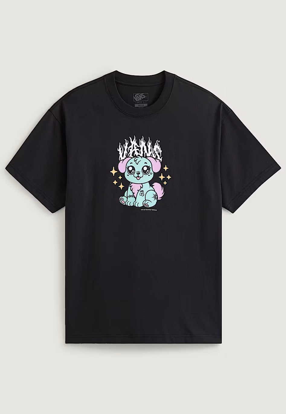 Vans - Puppy Loose Black - T-Shirt | Men-Image