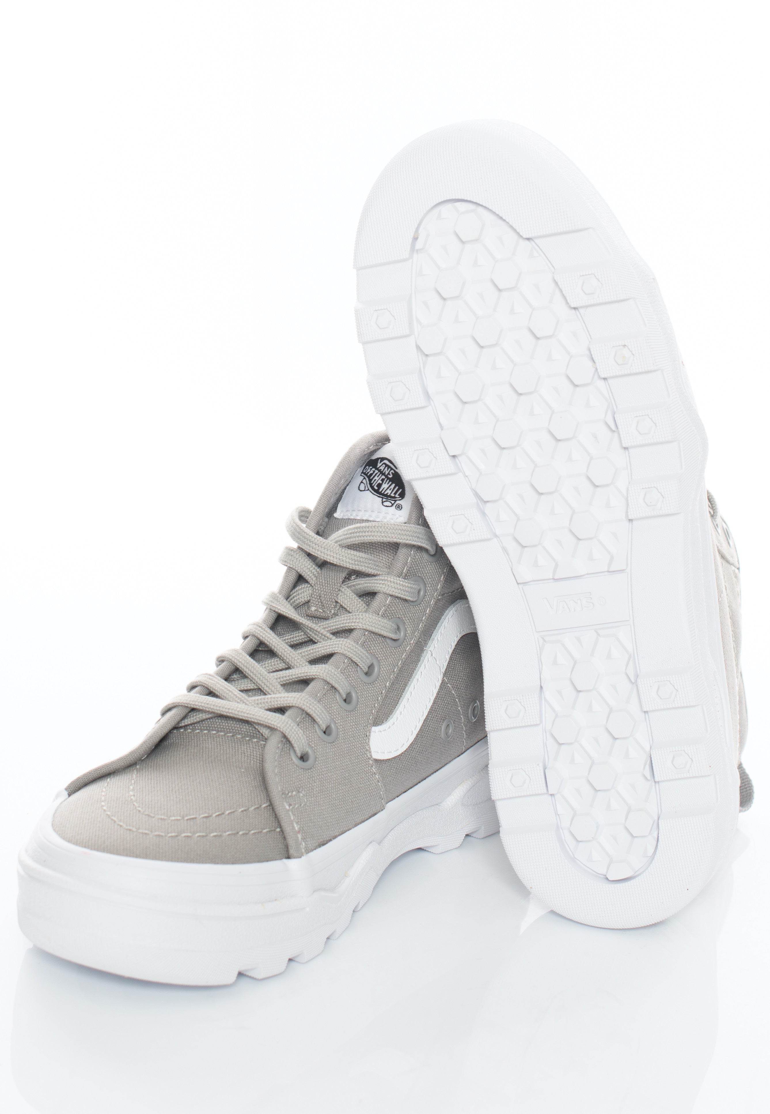 Vans - Sentry Sk8 Hi Heavy Canvas Drizzle - Girl Shoes | Women-Image