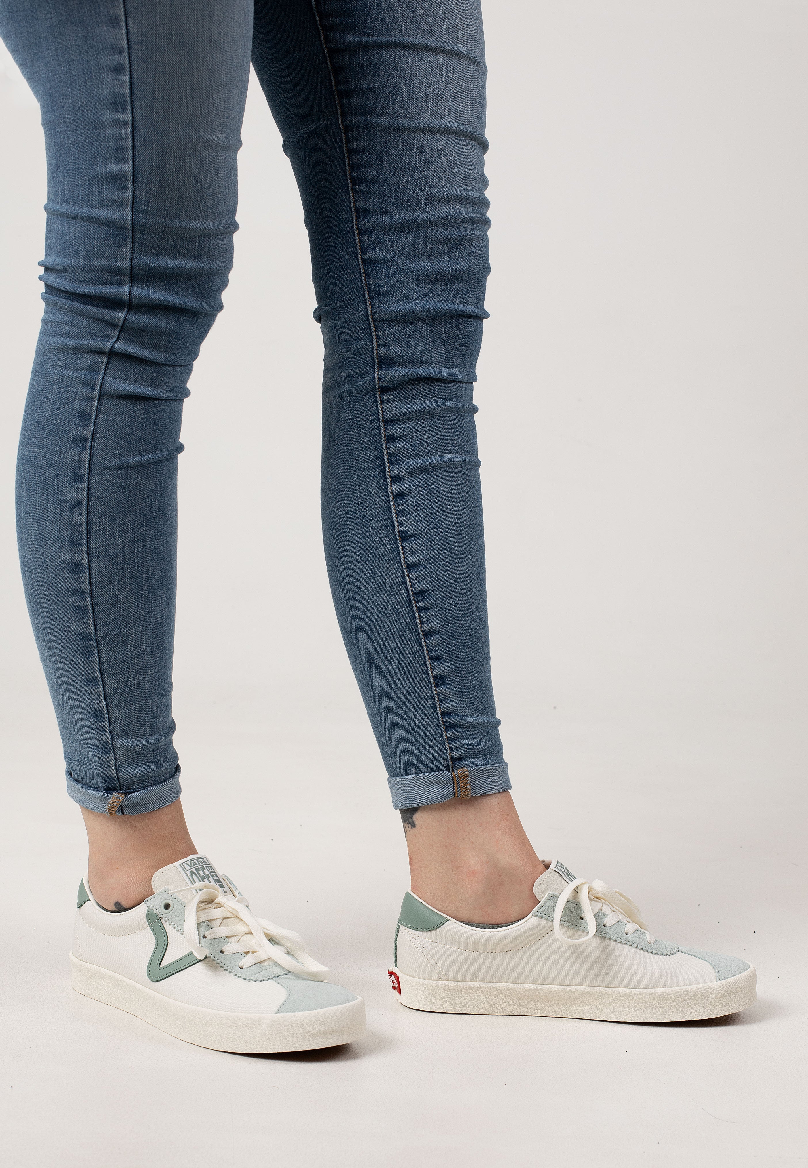 Vans - Sport Low Tri-Tone Green - Girl Shoes | Women-Image