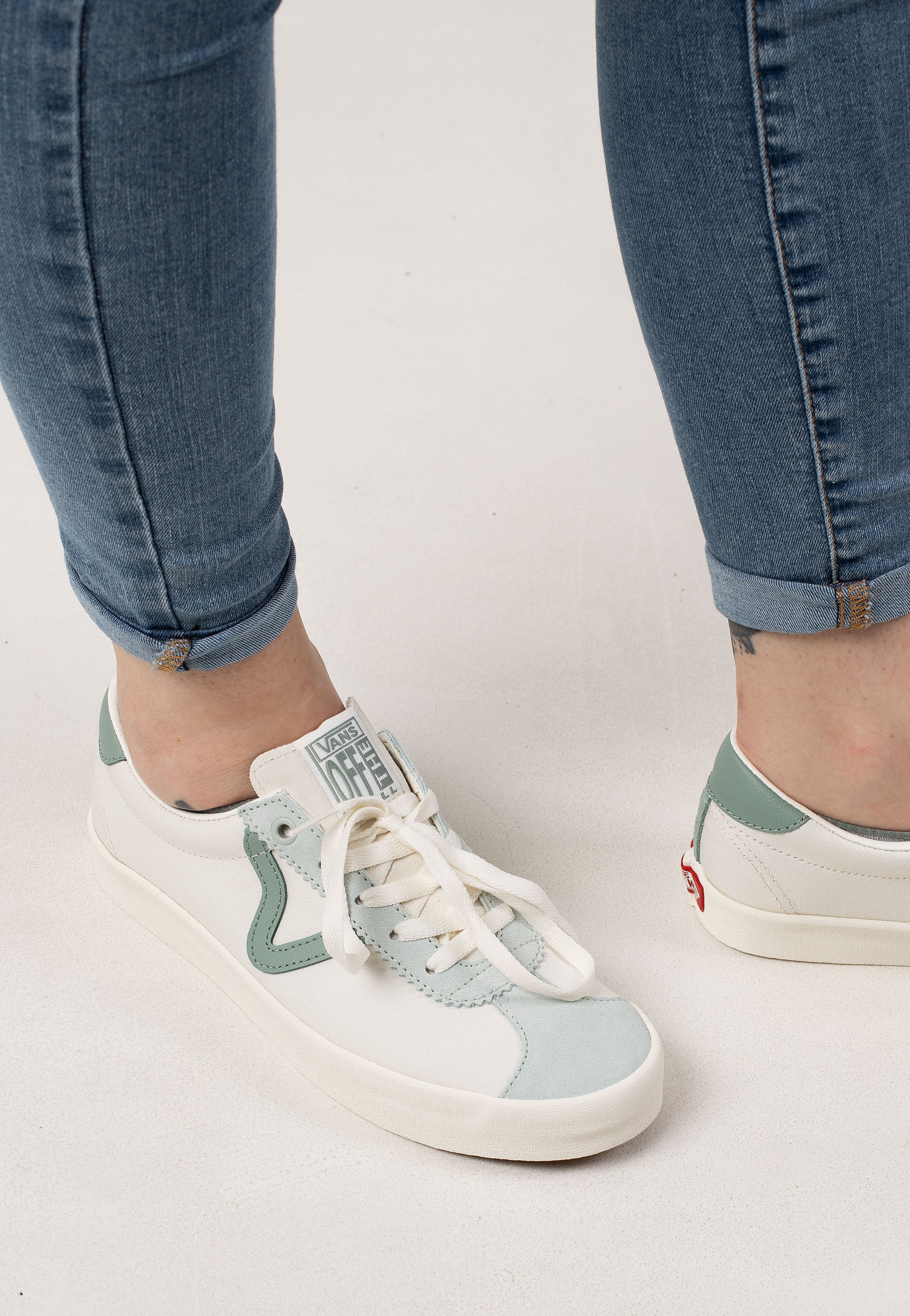 Vans - Sport Low Tri-Tone Green - Girl Shoes | Women-Image