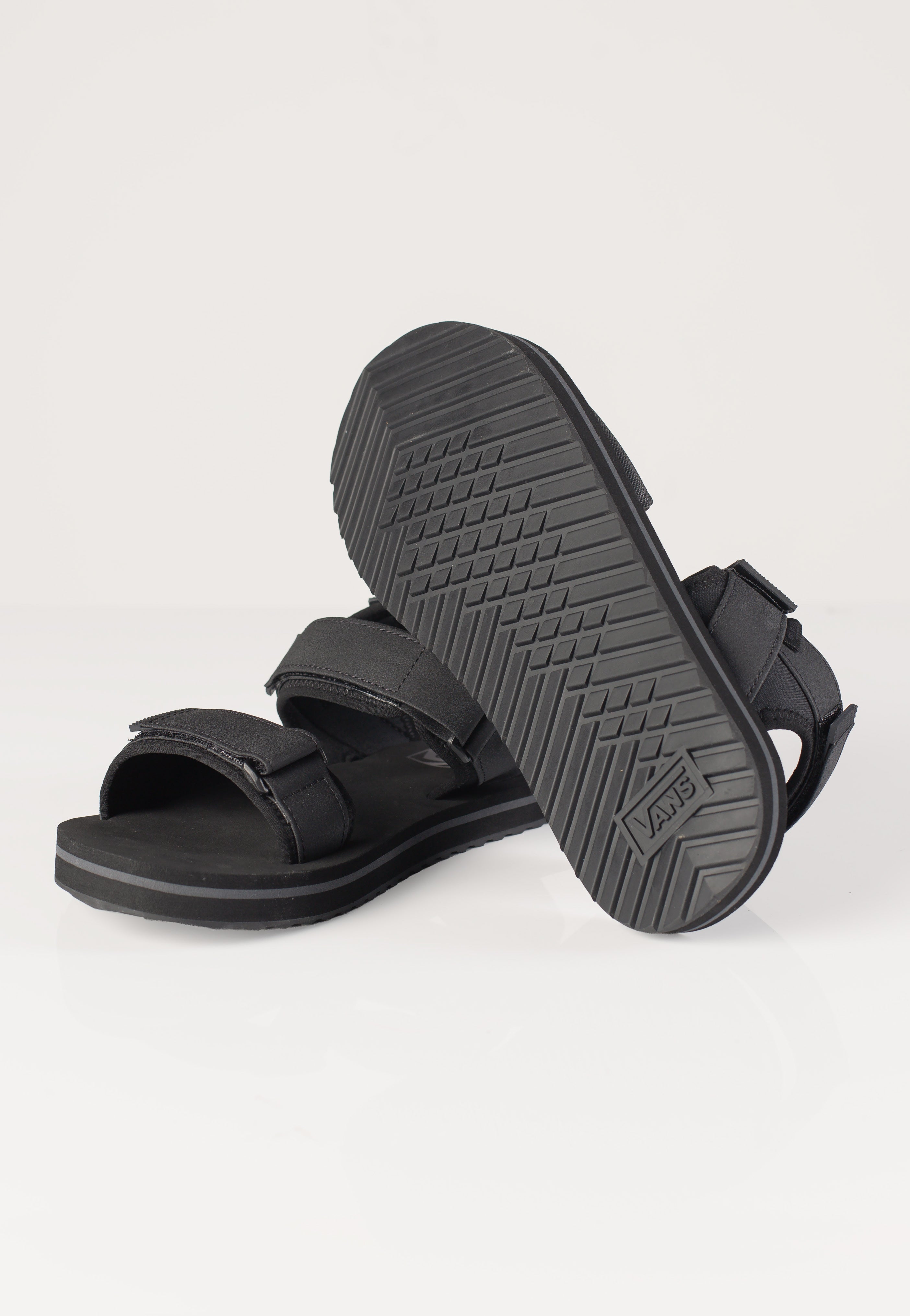 Vans - Tri-Lock Black/Black - Sandals | Men-Image