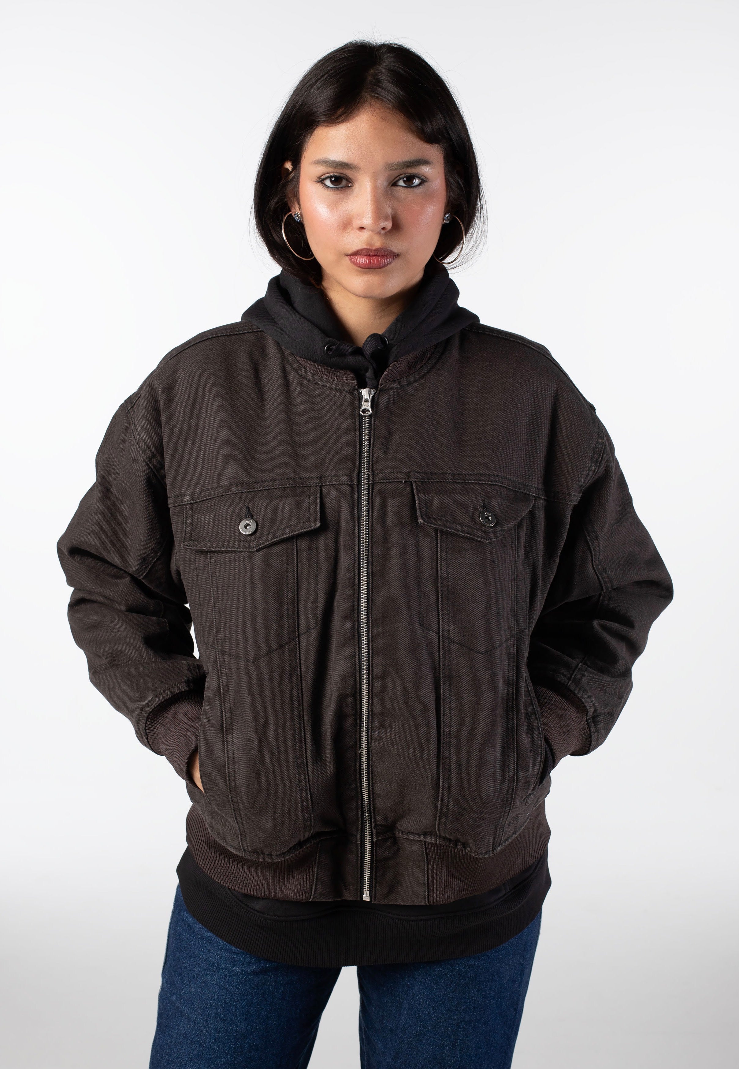 Vans - Truckstop Bomber After Dark - Jacket | Women-Image