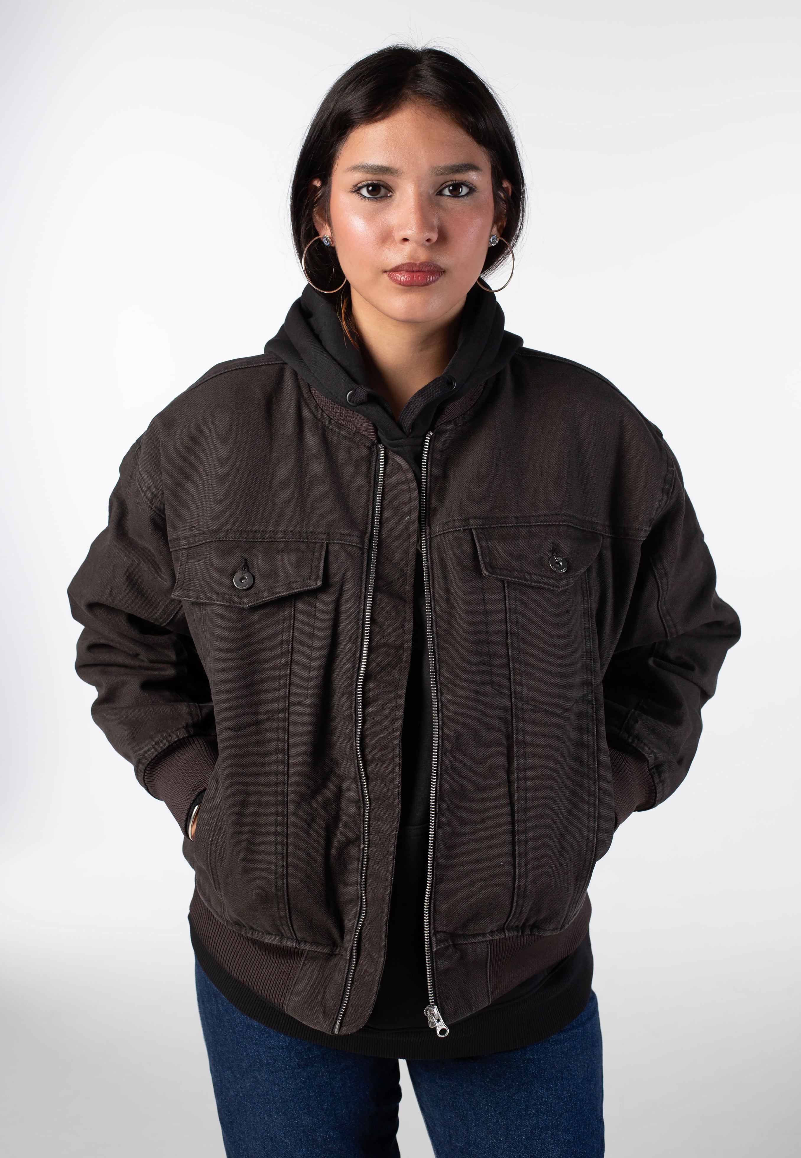 Vans - Truckstop Bomber After Dark - Jacket | Women-Image