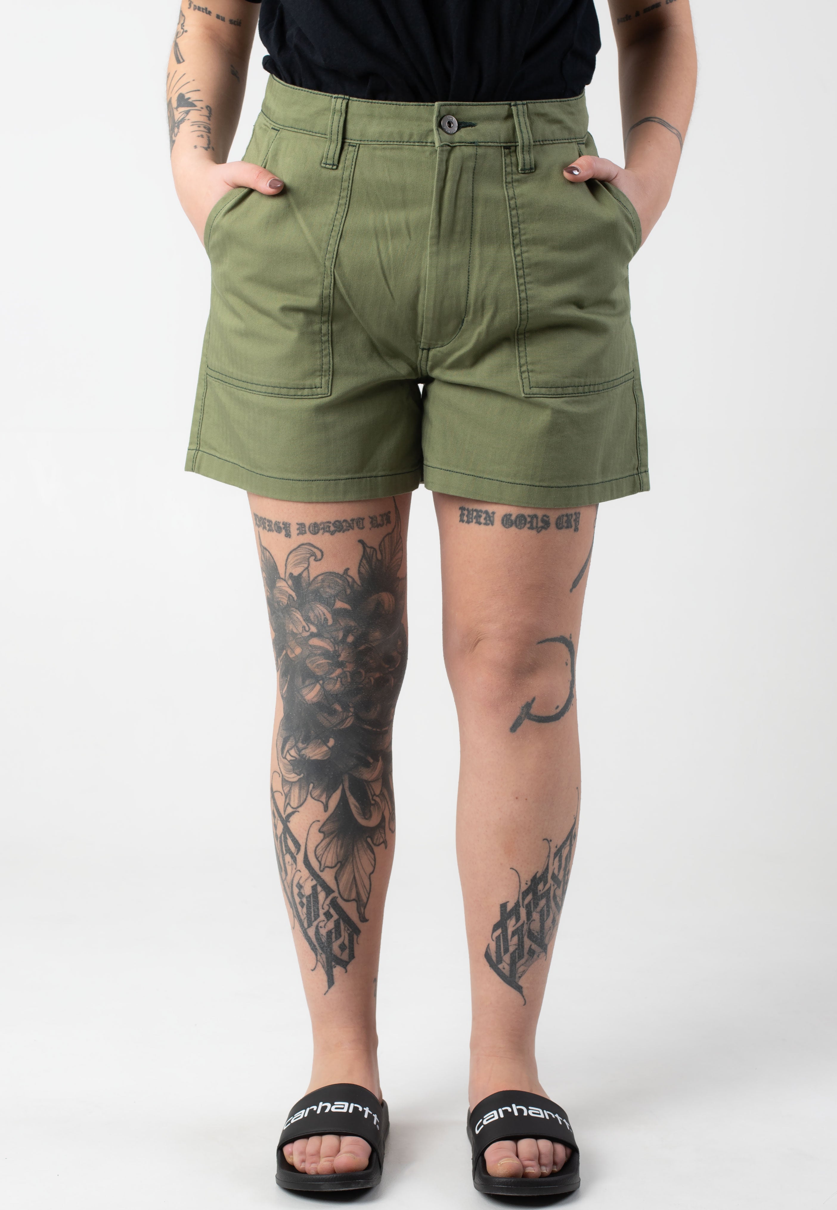 Vans - Union Loden Green - Shorts | Women-Image
