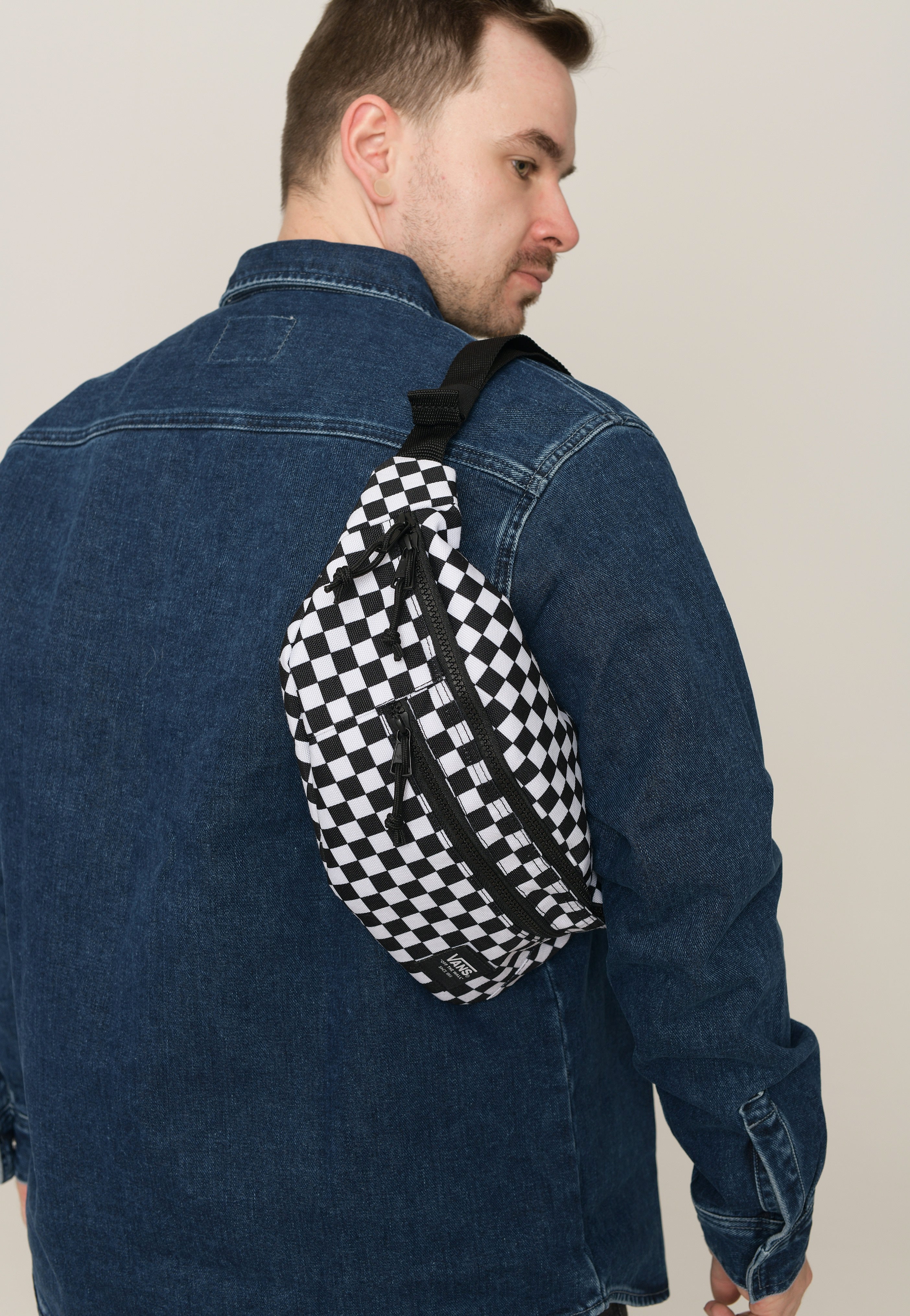 Vans - Wm Ranger Black/White Checkerboard - Hip Bag | Neutral-Image