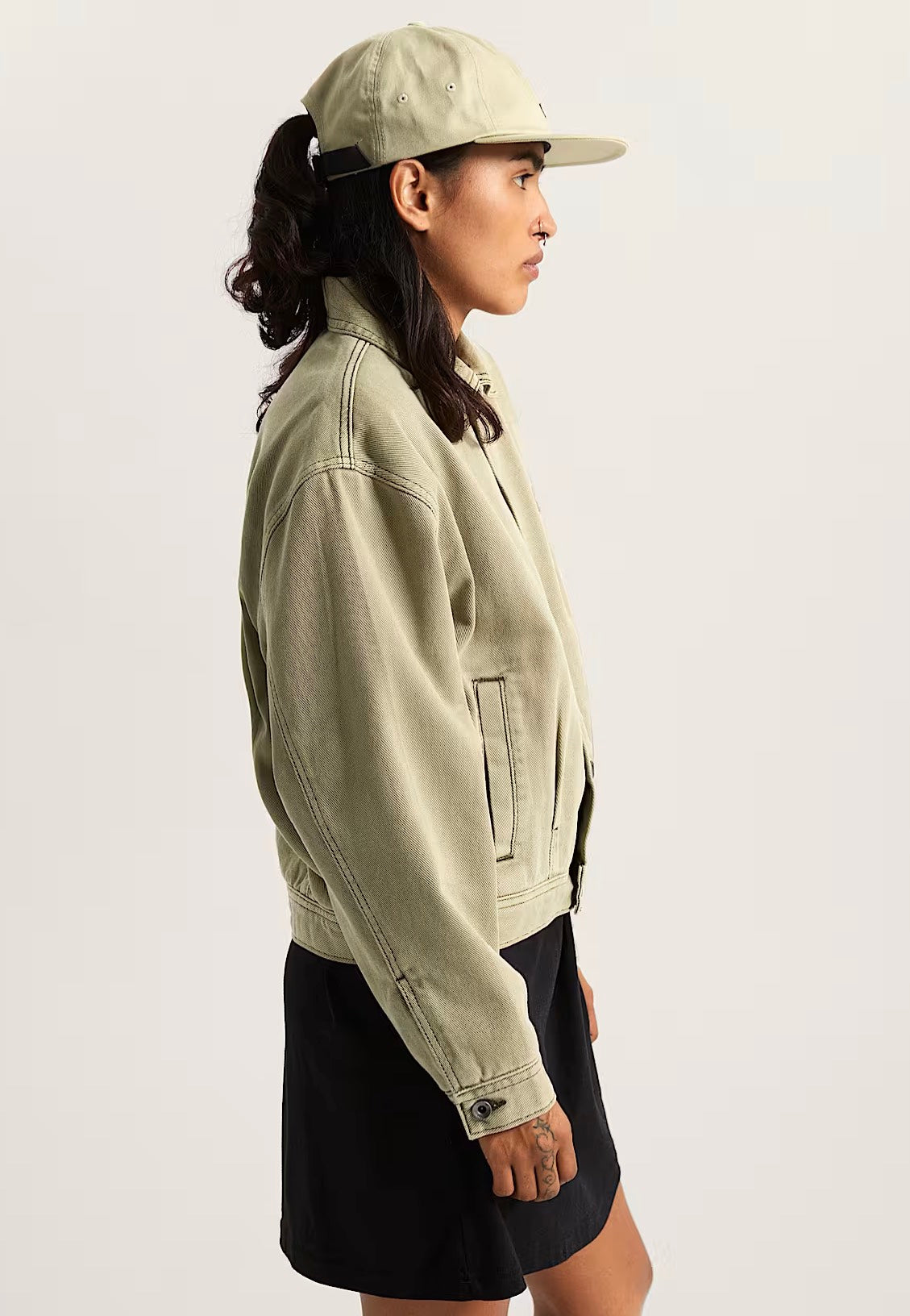 Vans - Womens Pomona Soft Sage - Jeans Jacket | Women-Image
