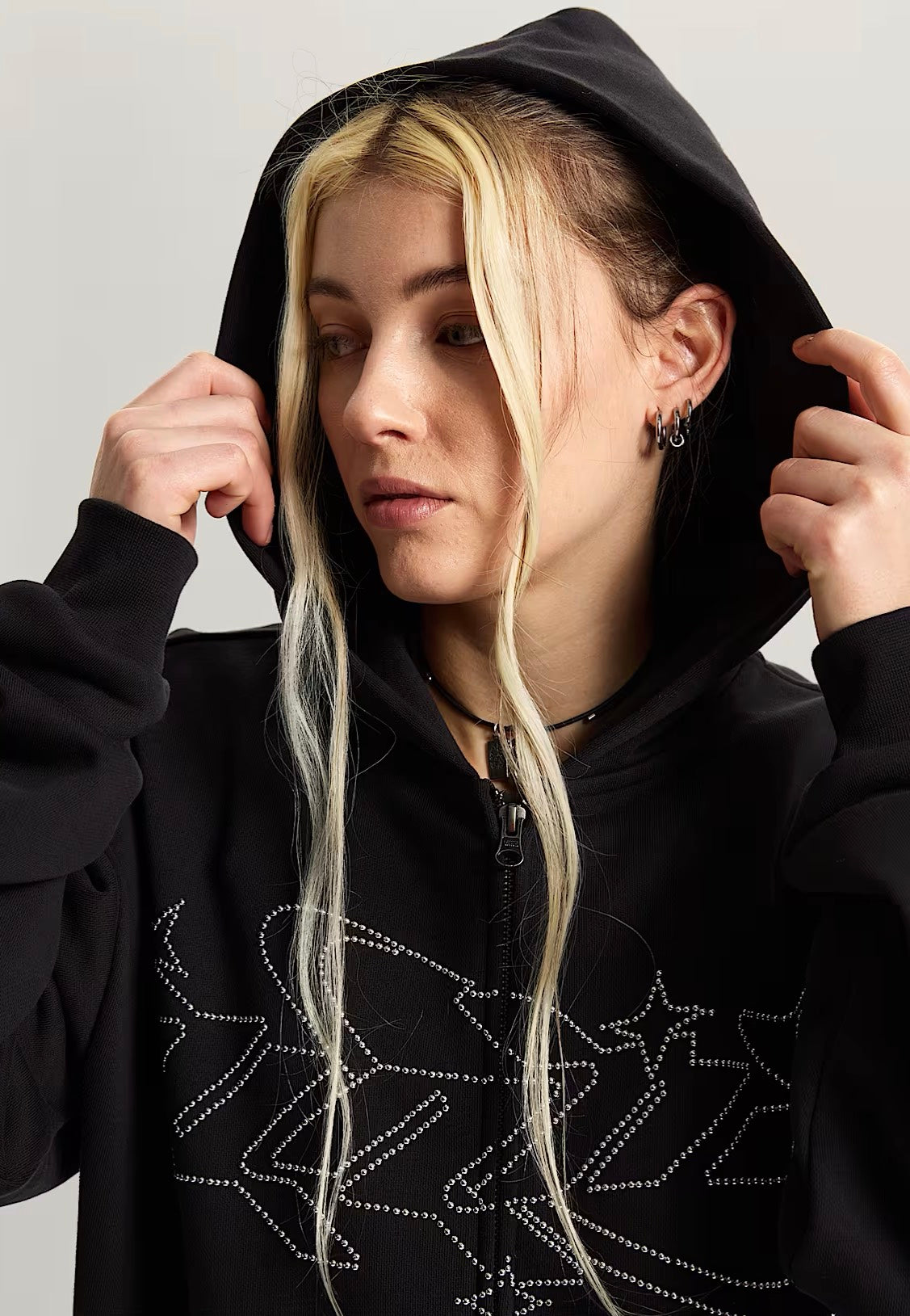 Vans - Y2K Star Black - Zipper | Women-Image