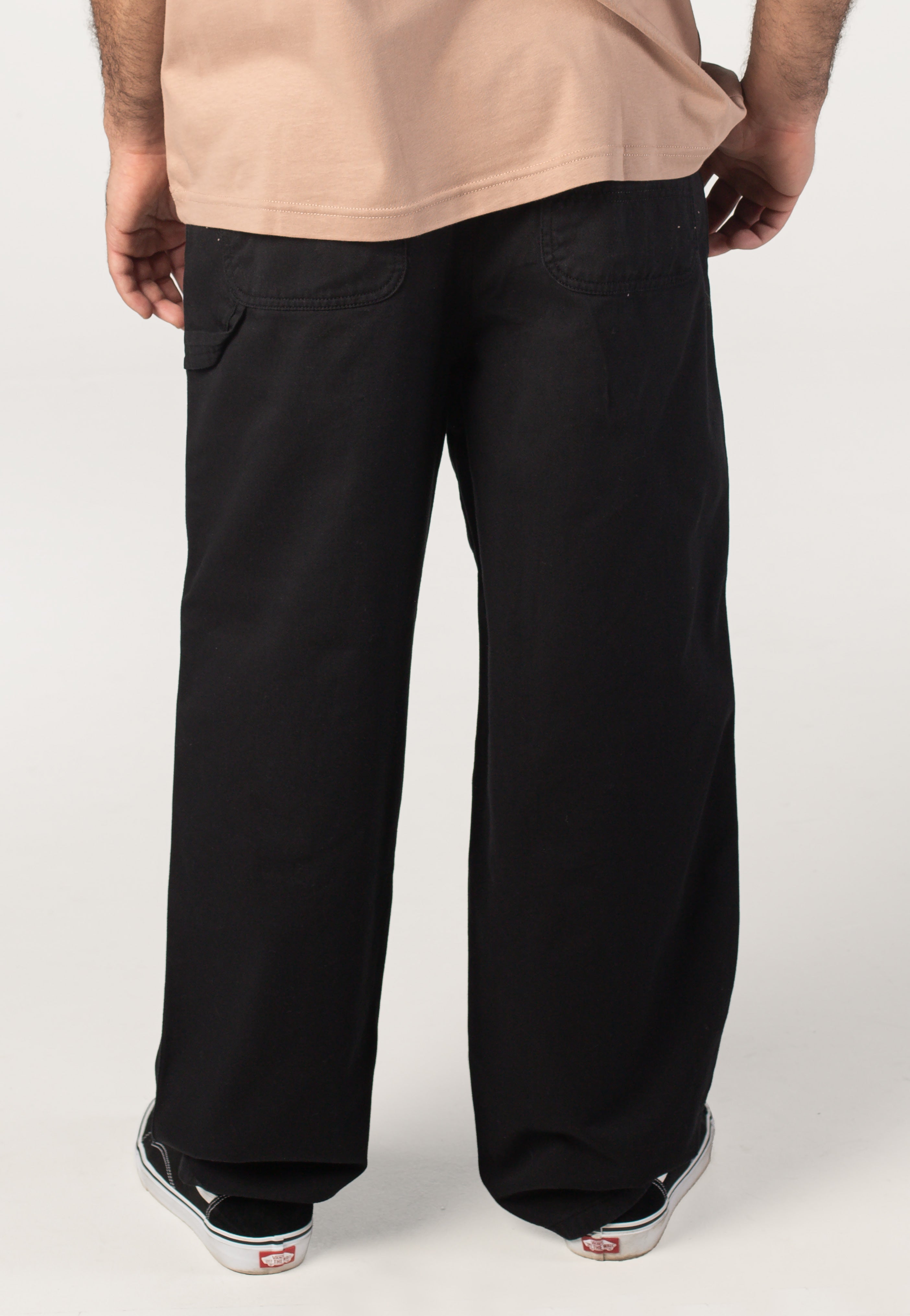 Carhartt WIP - Holden Garment Dyed Black - Pants | Men-Image