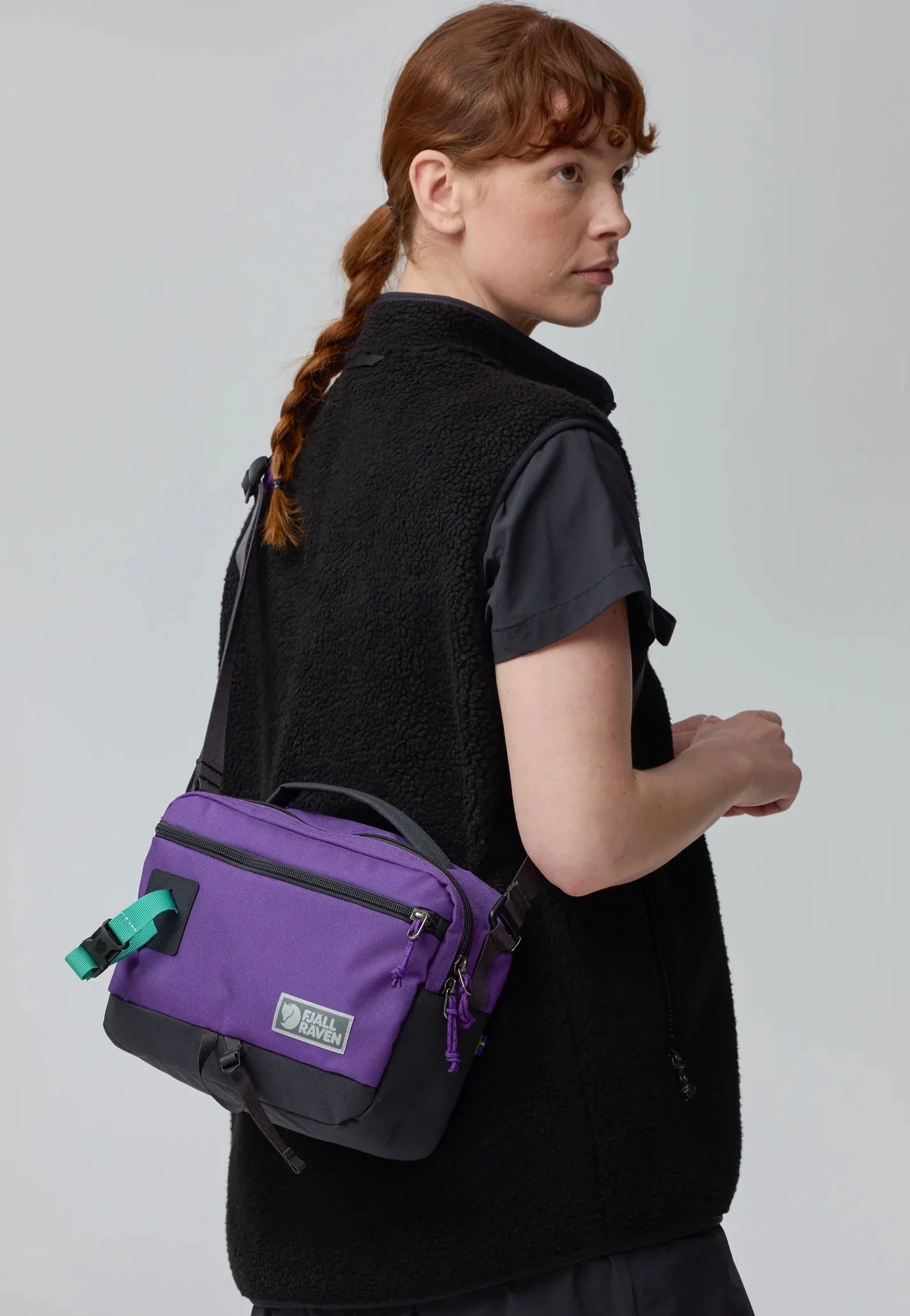 Fjällräven - Vardag 6 Violette/Coal Black - Shoulder Bag | Neutral-Image