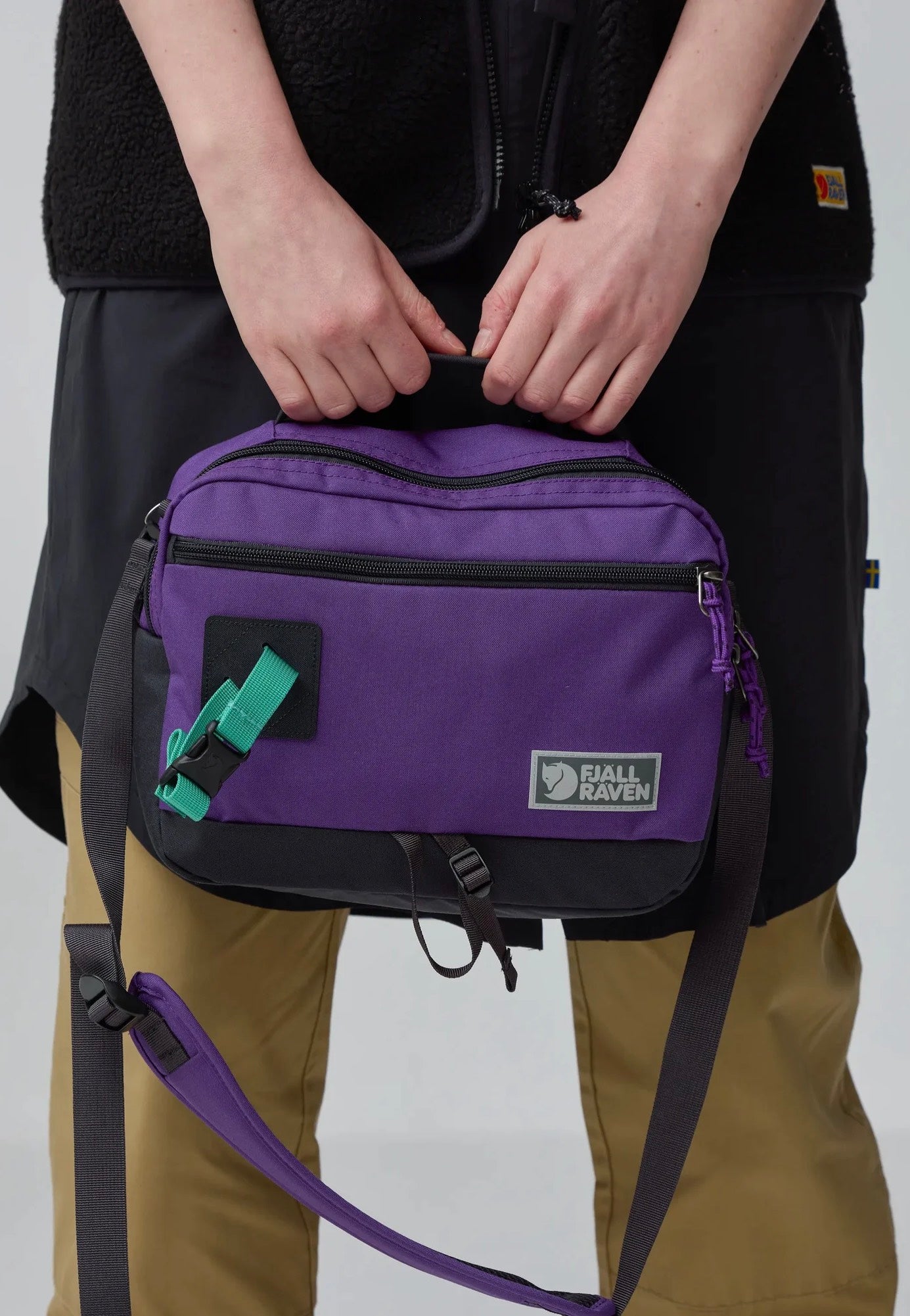 Fjällräven - Vardag 6 Violette/Coal Black - Shoulder Bag | Neutral-Image