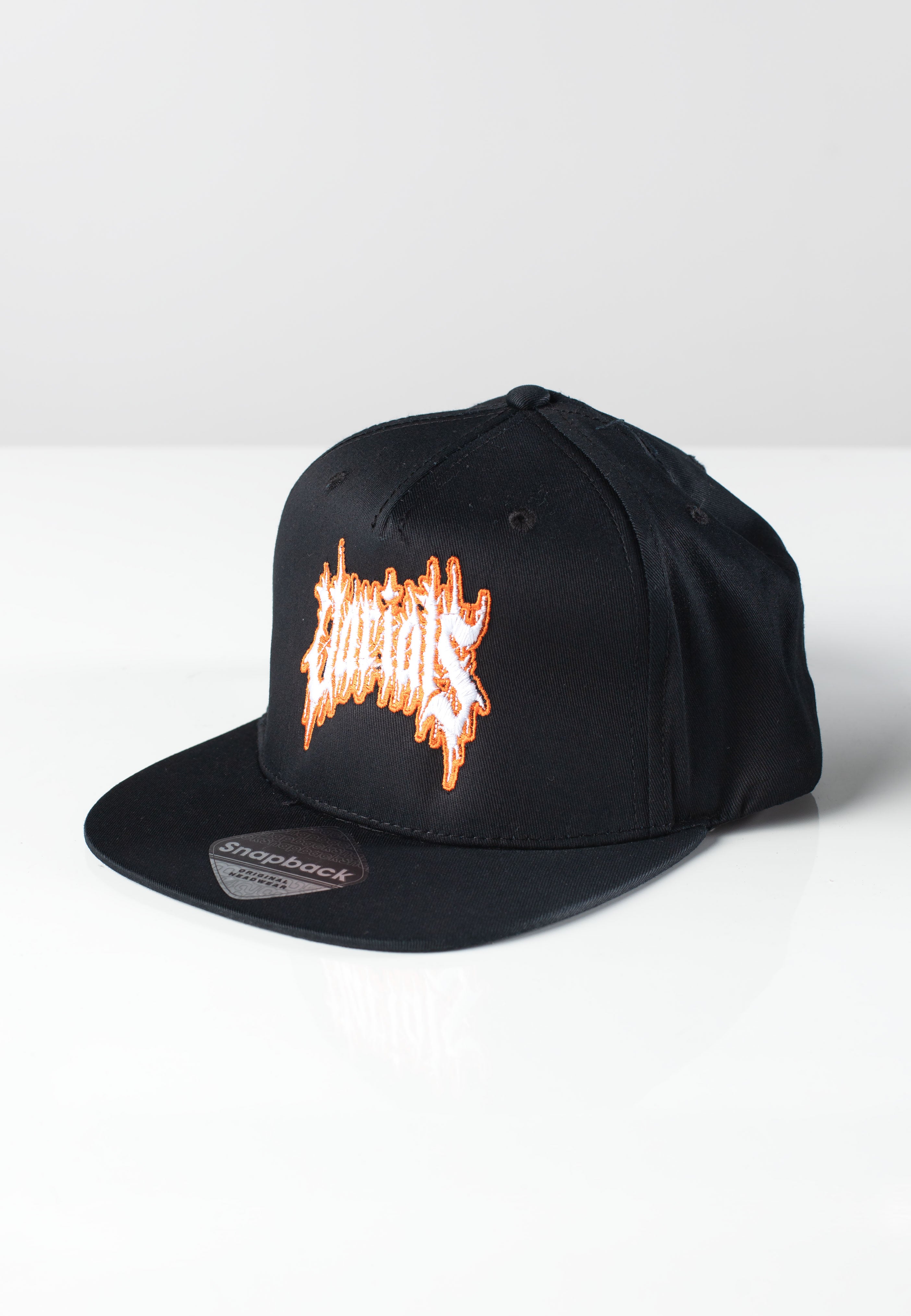 Varials - Orange Outline Logo Snapback - Cap | Neutral-Image