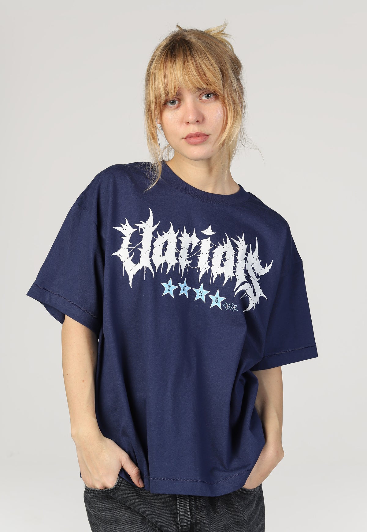 Varials Star Indigo Camiseta | Women-Image