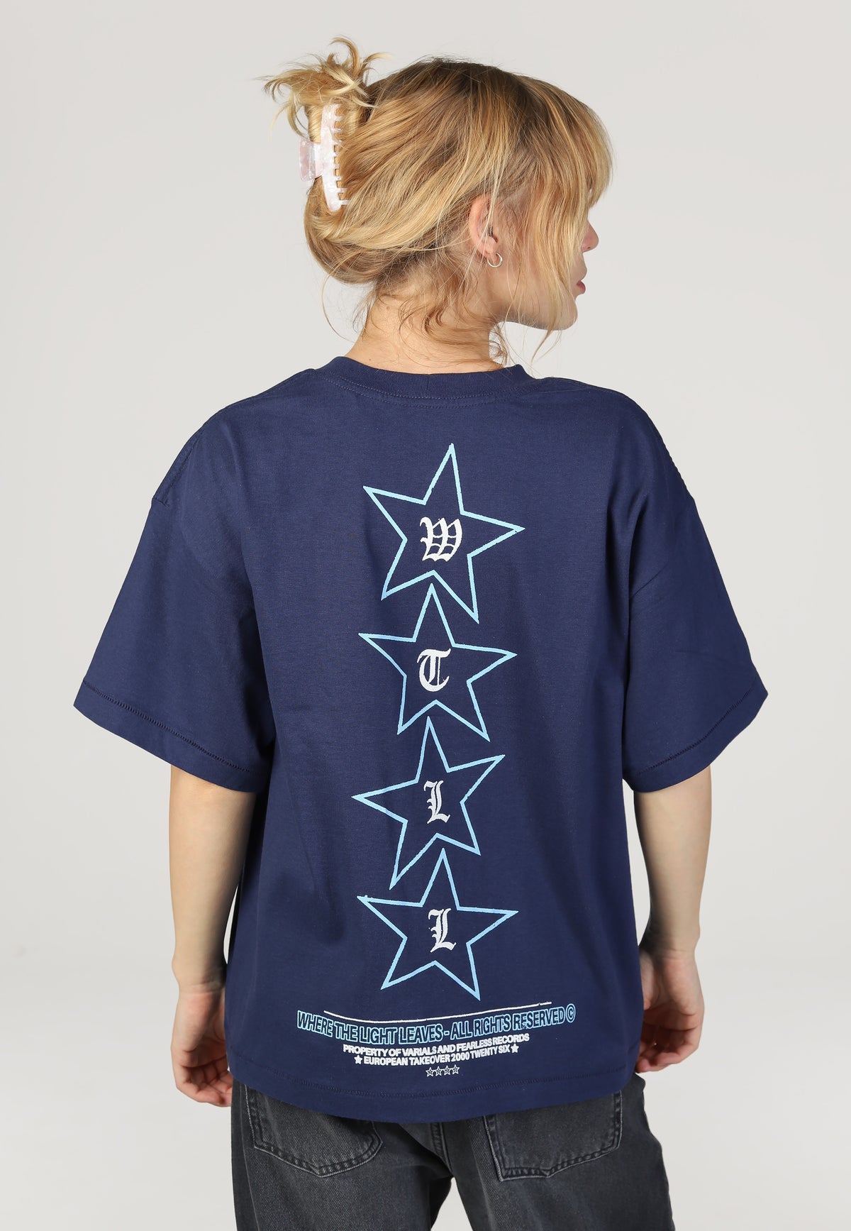 Varials Star Indigo Camiseta | Women-Image
