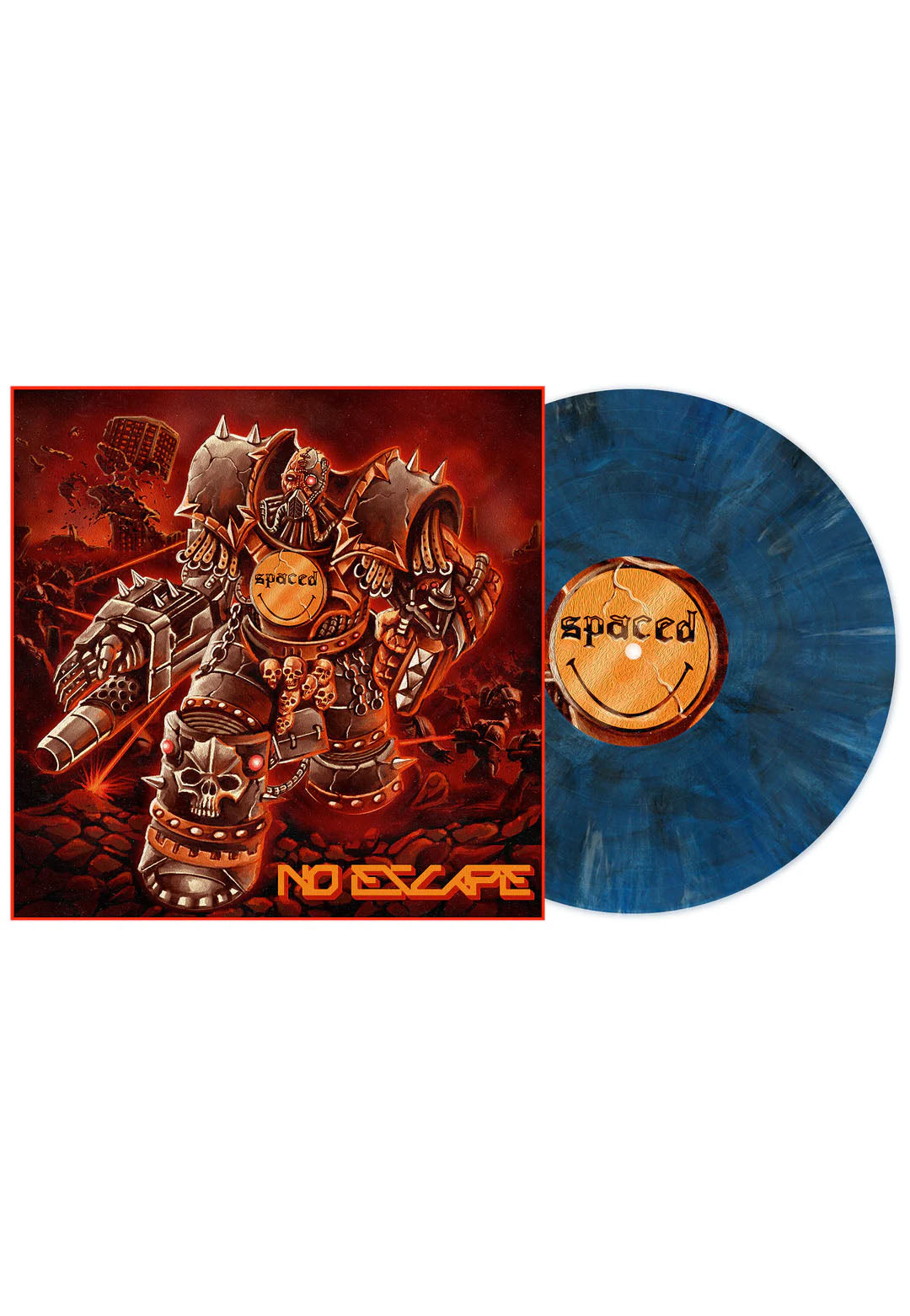 Spaced - No Escape Ltd. Royal Blue/Silver/Black - Marbled Vinyl | Neutral-Image